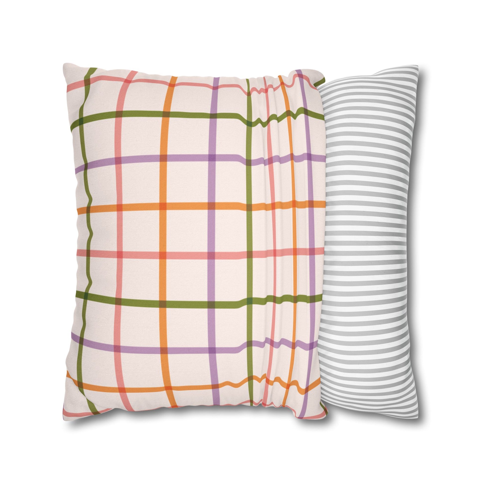 Spun Polyester Square Pillowcase, Artsulli - Art is Long, Life is Short, Home Decor, , , , , , , 
