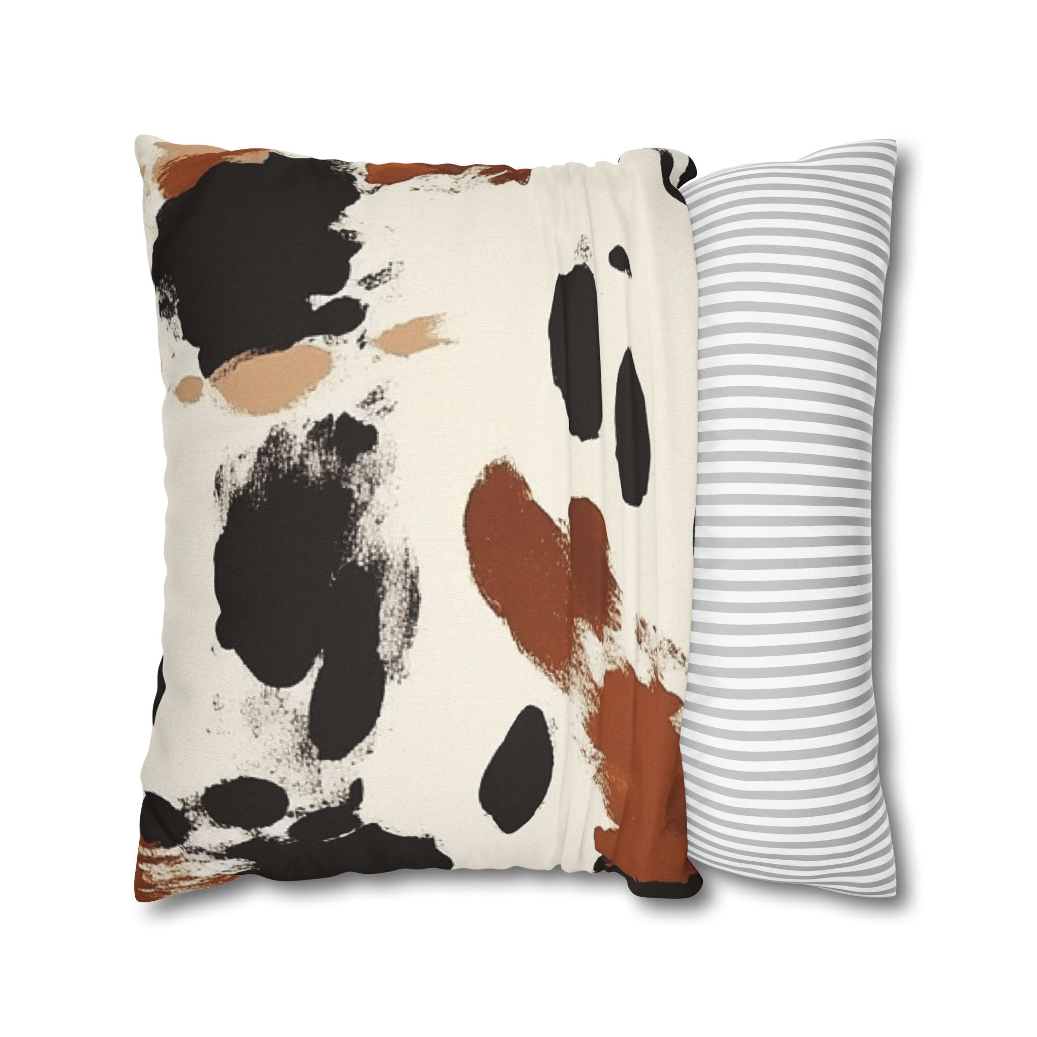 Spun Polyester Square Pillowcase