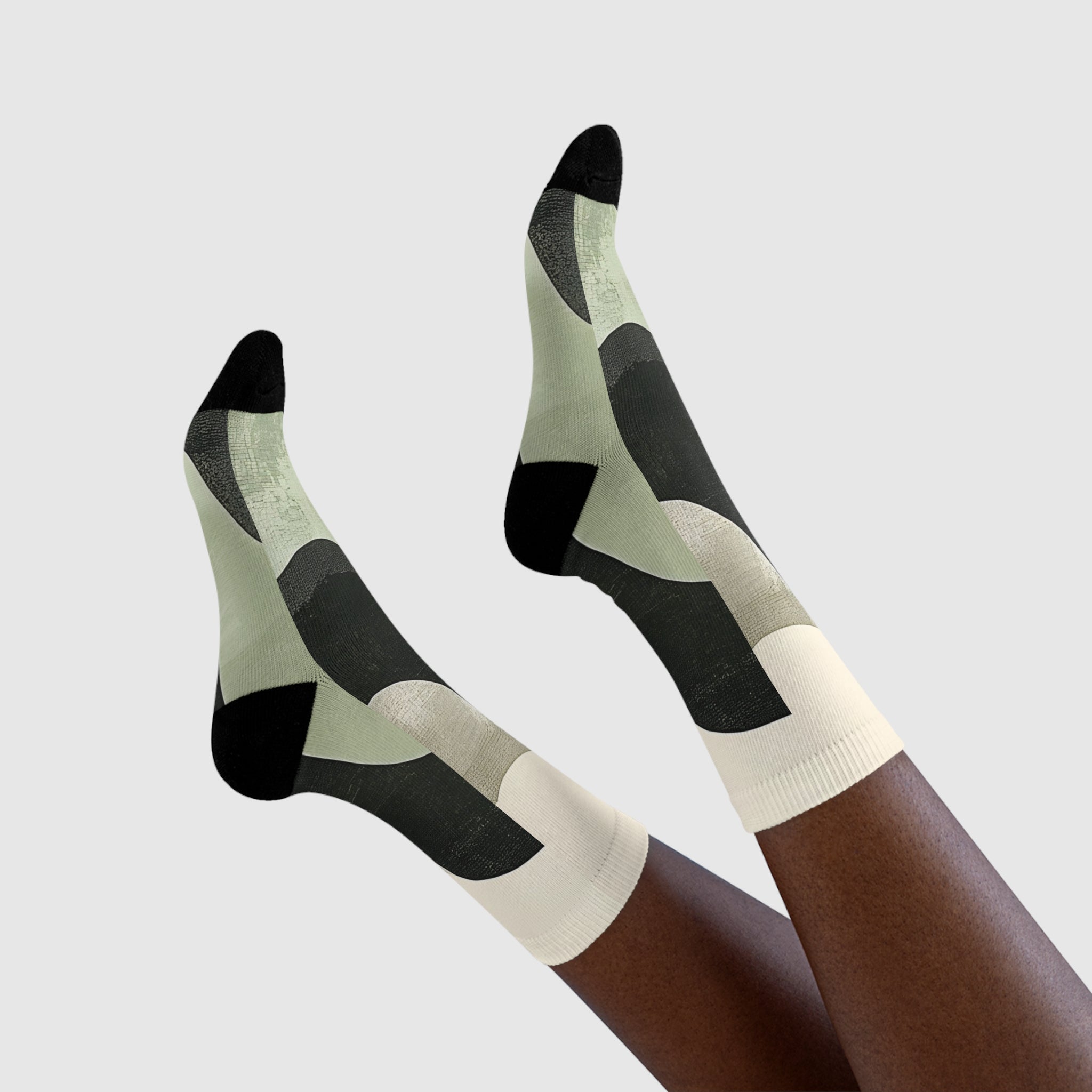 Focusing on Camouflage and Mystery Sublimation Crew Socks (EU), Artsulli - Art is Long, Life is Short, All Over Prints, , , , , , , 