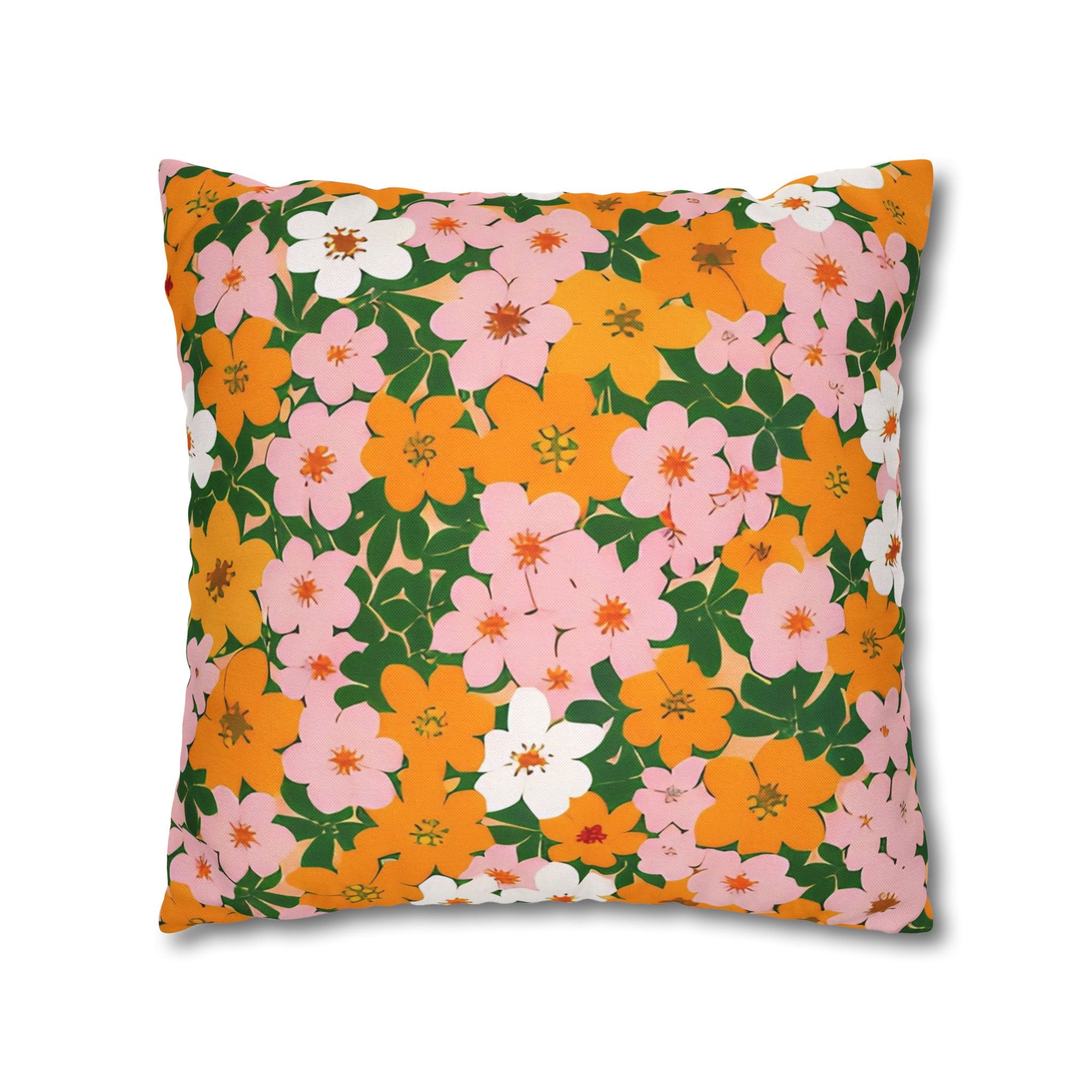 Spun Polyester Square Pillowcase, Artsulli - Art is Long, Life is Short, Home Decor, , , , , , , 