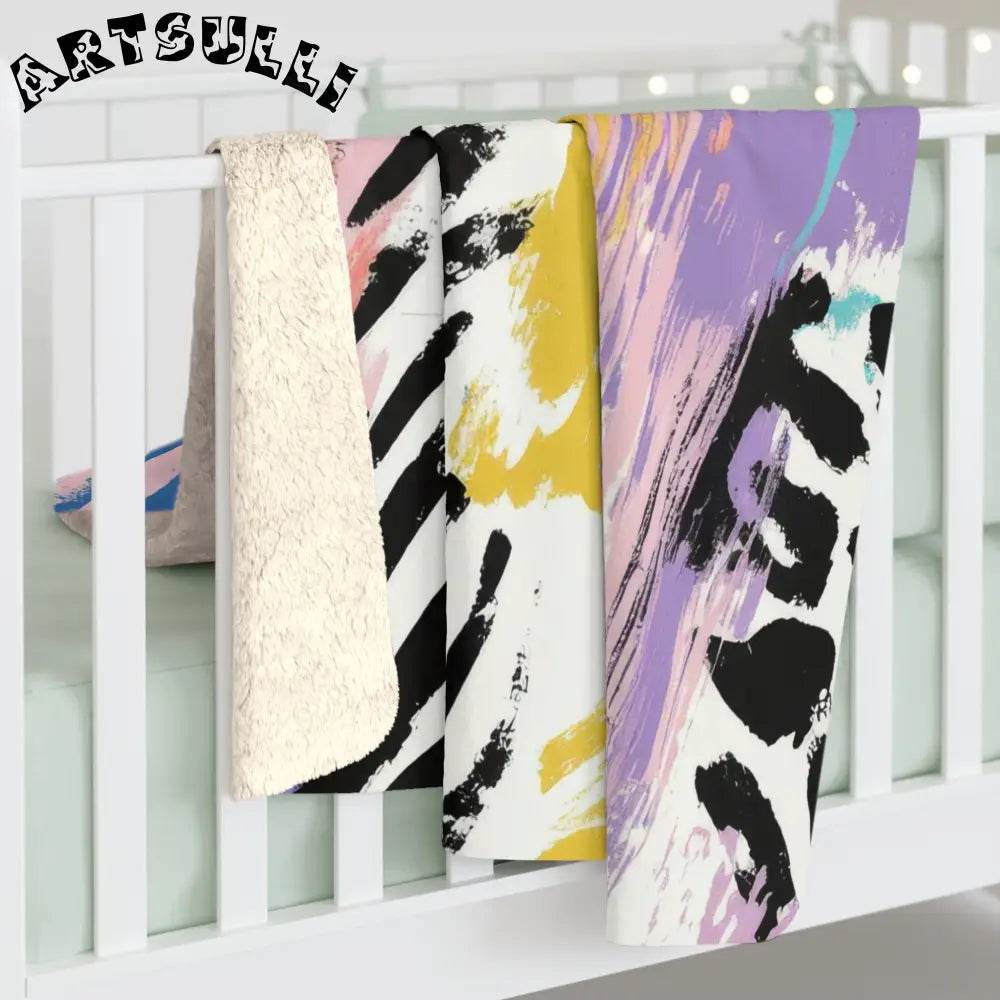 JAKKOUTTHEBXX Wild Zebra Stripes x Paint Brush Strokes Multi-Color