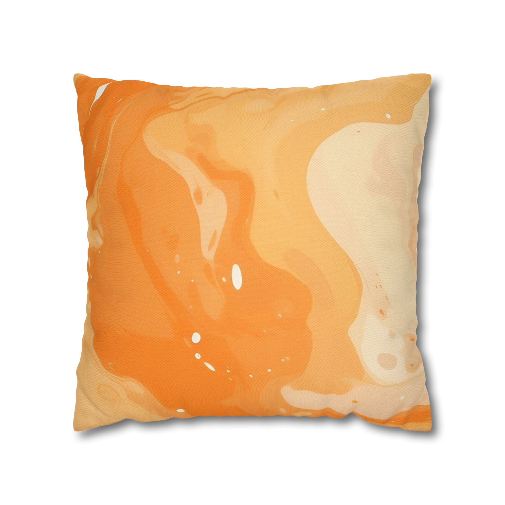Spun Polyester Square Pillowcase