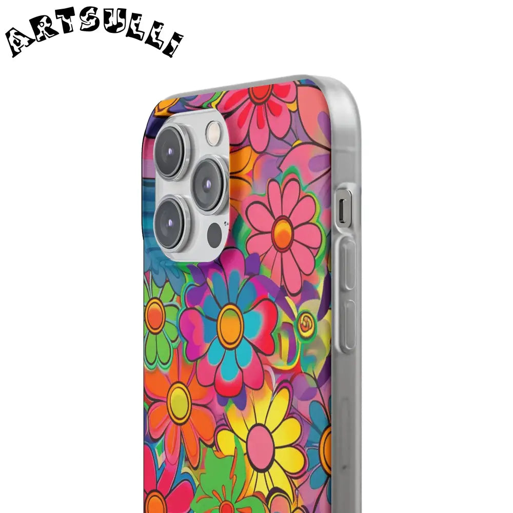 JAKKOUTTHEBXX Chromatic Daisy Dream Flexi Cases JAKKOUTTHEBXX