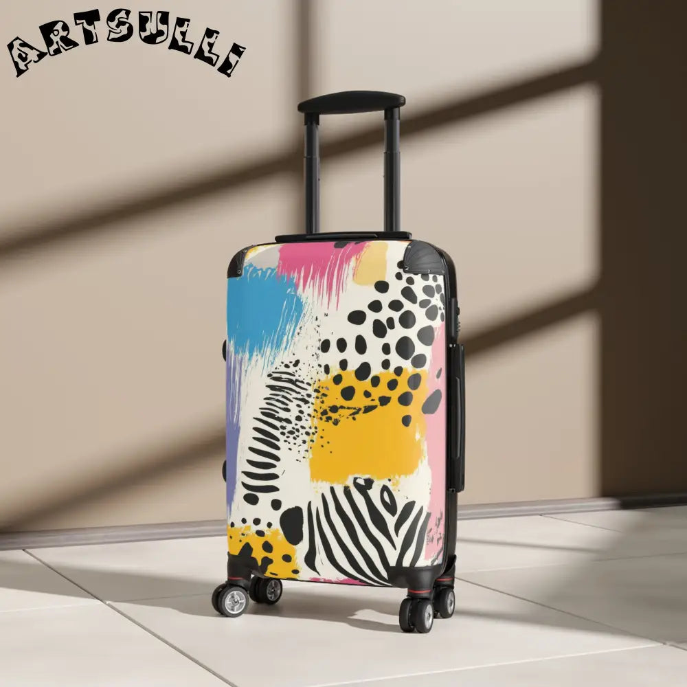JAKKOUTTHEBXX Rae Zebra Rhapsody II Suitcase JAKKOUTTHEBXX Artsulli