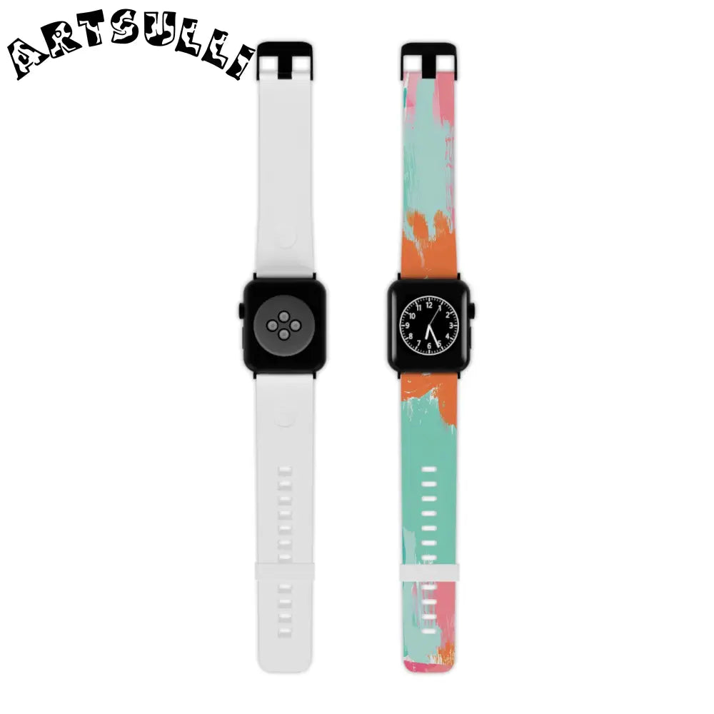 JAKKOUTTHEBXX Preppy Pixel Bloom II Watch Band for Apple Watch