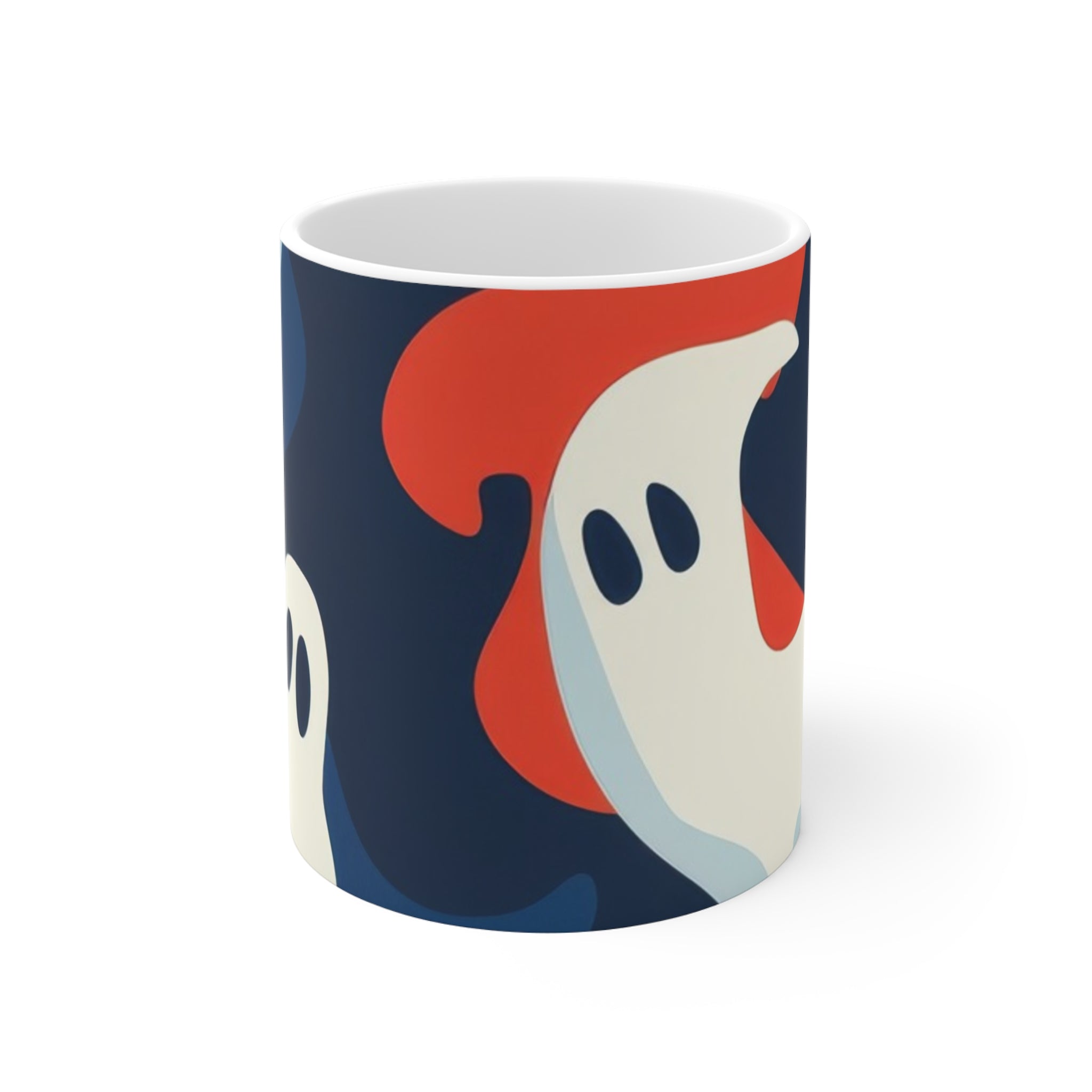 Camo Ghosts Mug 11oz, Artsulli - Art is Long, Life is Short, Mug, Size, 11oz, , , , , 15555369870257