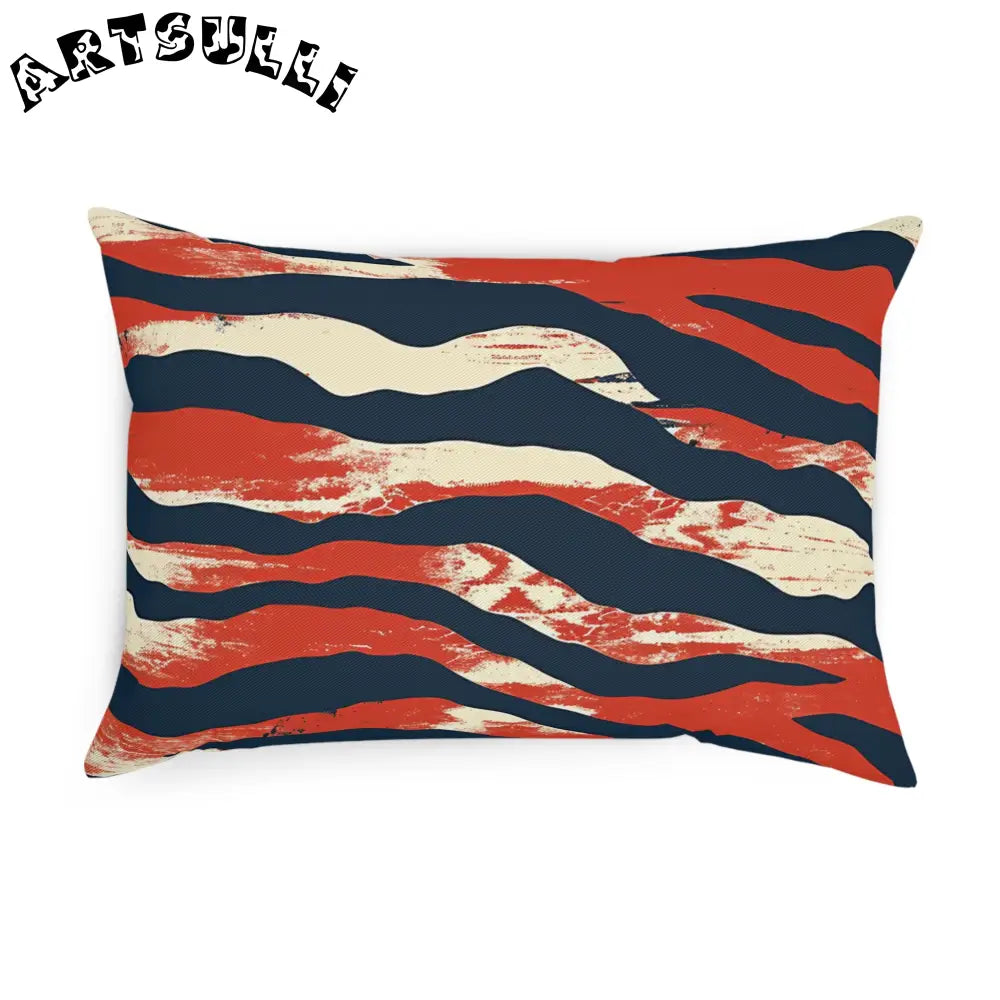 JAKKOUTTHEBXX Capricious Tiger Wave Cushion JAKKOUTTHEBXX Artsulli