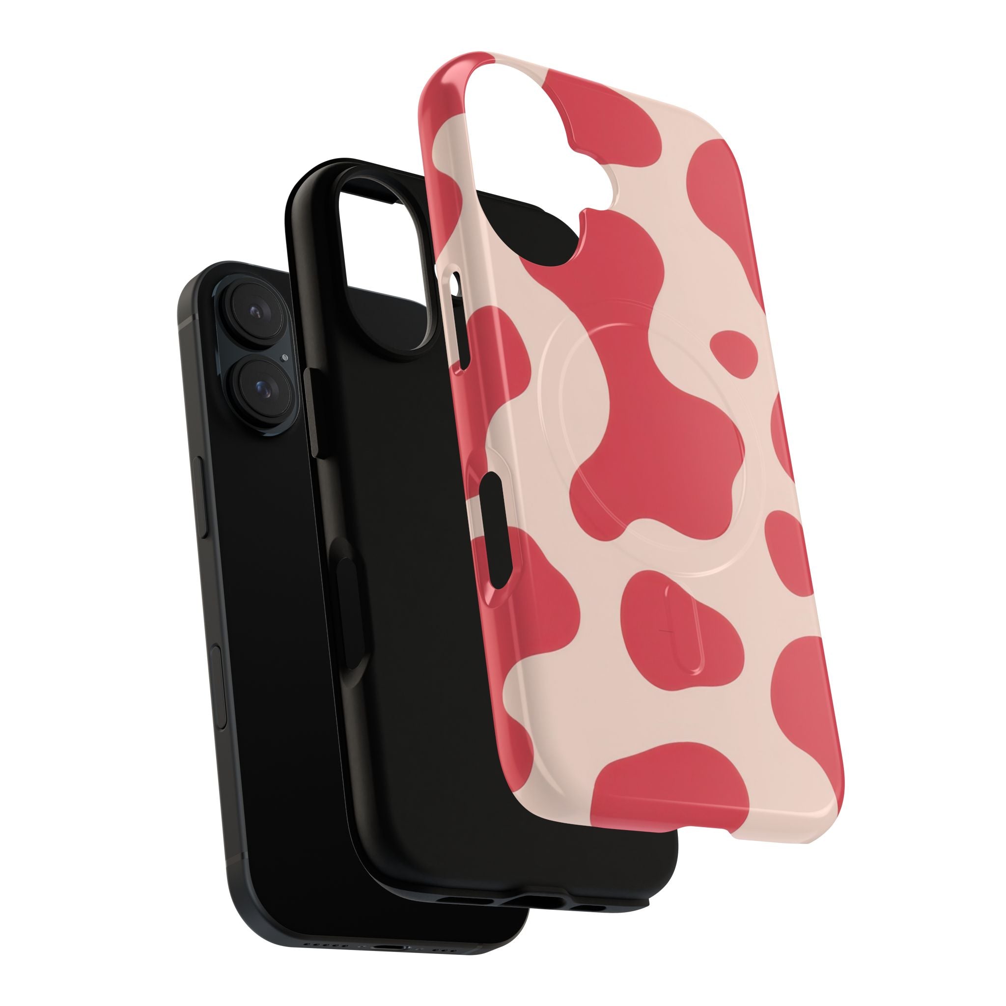 Red Jungle Cow Tough Magnetic Cases, Artsulli - Art is Long, Life is Short, Phone Case, , , , , , , 