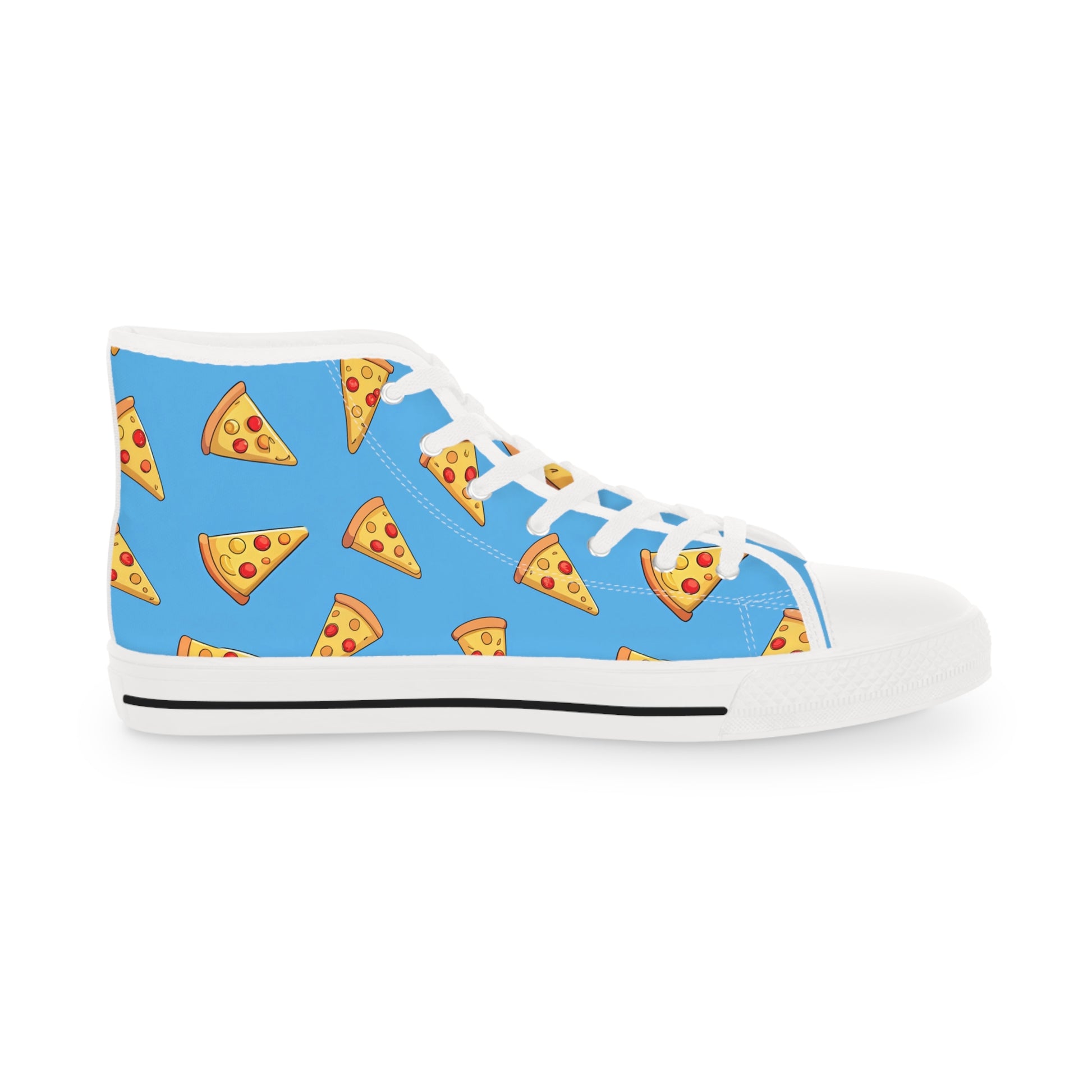 Blue Pizza Dreamscape Men's High Top Sneakers, Artsulli - Art is Long, Life is Short, Shoes, , , , , , , 