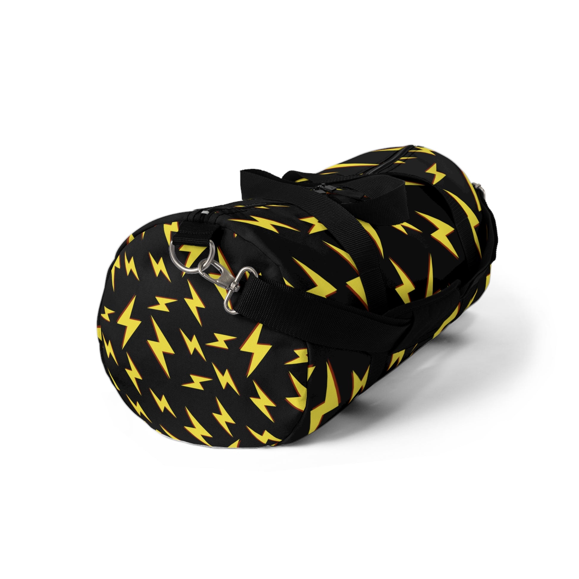Lightning Bolts Short  Punchy Duffel Bag, Artsulli - Art is Long, Life is Short, Bags, , , , , , , 