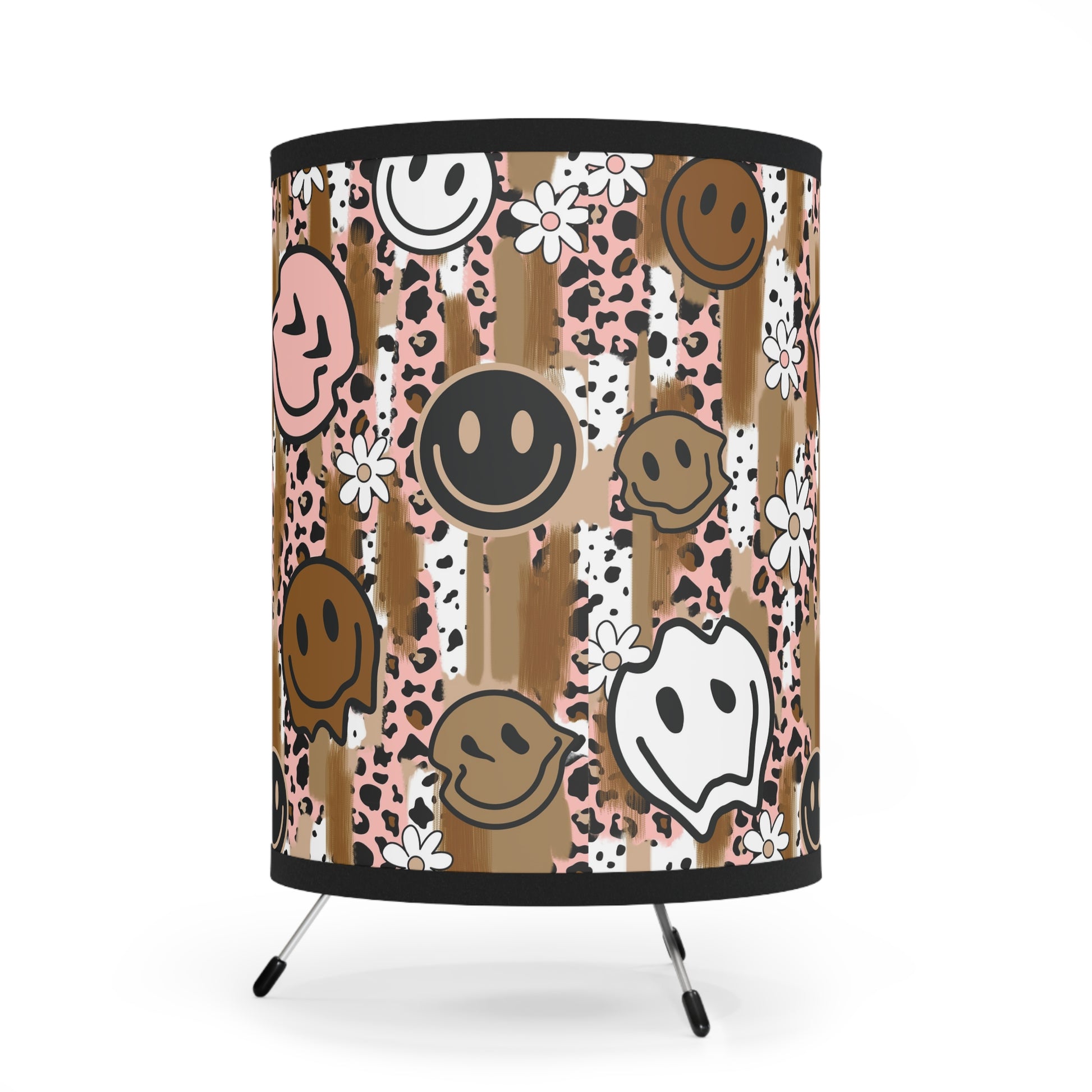 Sutfin Ghosts Pop Art Tripod Lamp with High-Res Printed Shade, US\CA plug, Artsulli - Art is Long, Life is Short, Home Decor, , , , , , , 