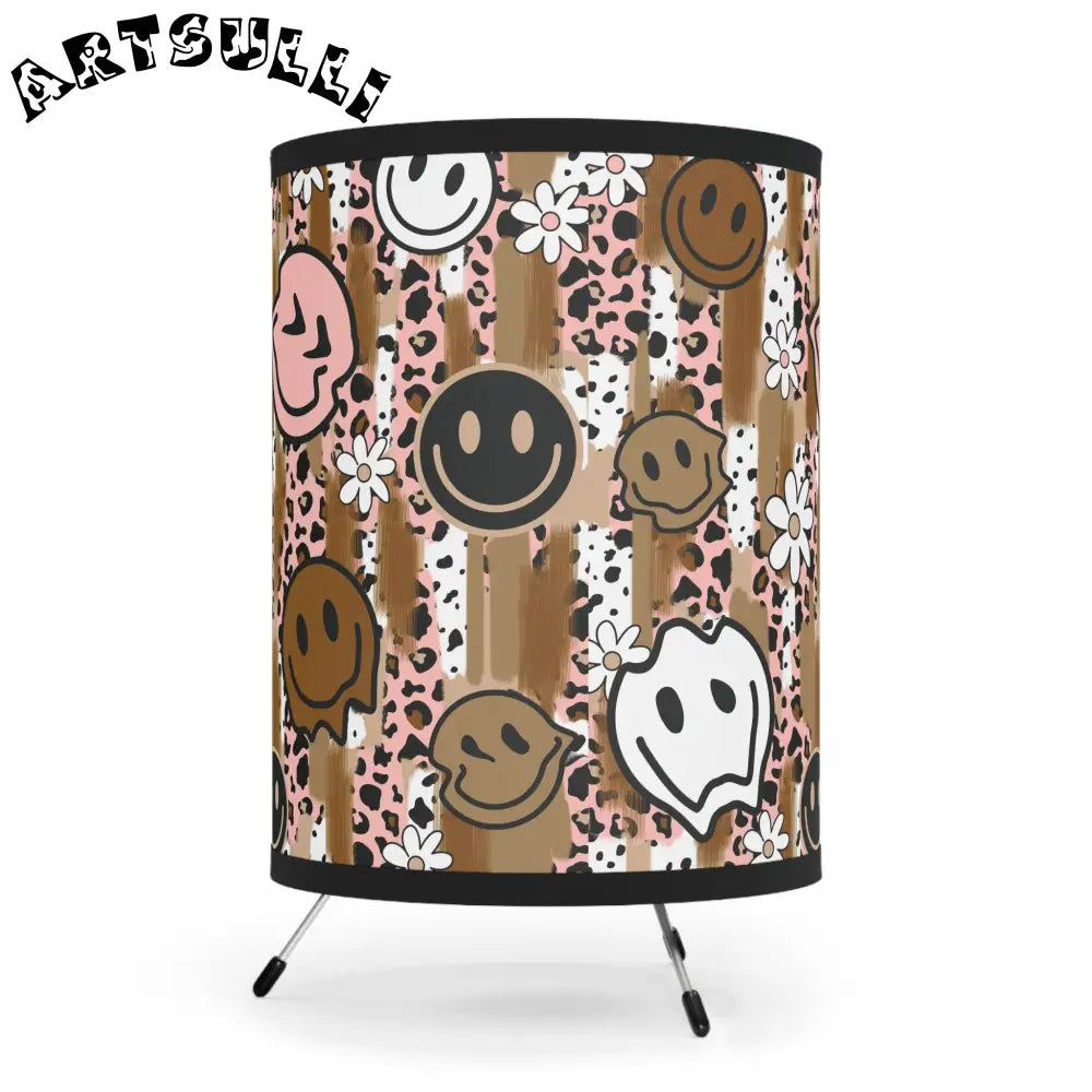 JAKKOUTTHEBXX Sutfin Ghosts Pop Art Tripod Lamp with High-Res