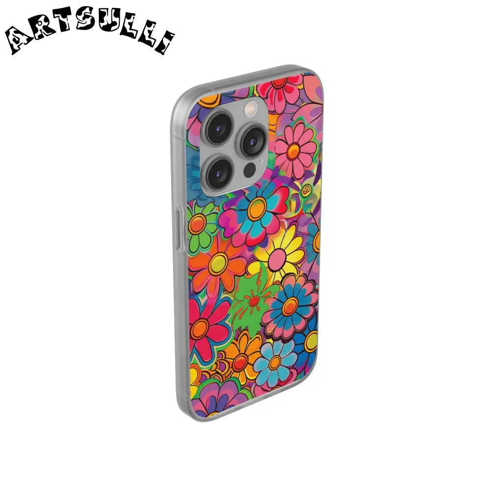 JAKKOUTTHEBXX Chromatic Daisy Dream Flexi Cases JAKKOUTTHEBXX