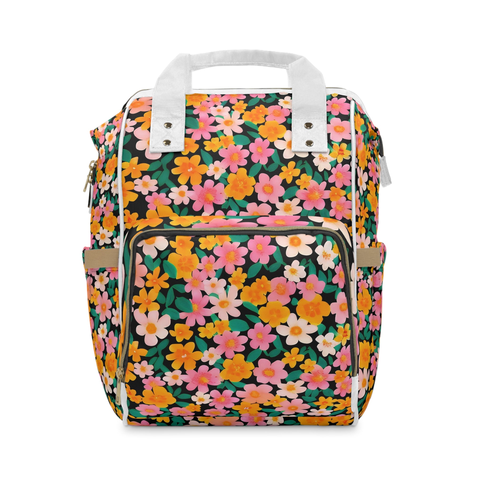Multifunctional Diaper Backpack, Artsulli - Art is Long, Life is Short, Bags, Size, 15.0" × 10.8" × 6.7'', , , , , 13978639441725400386