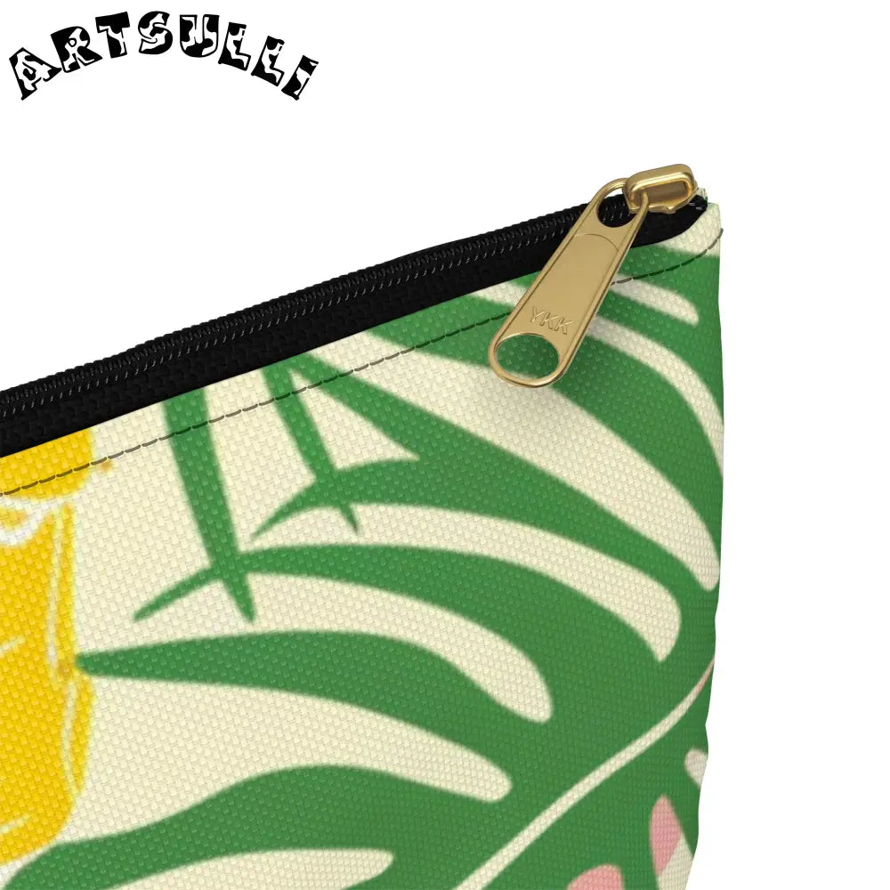 JAKKOUTTHEBXX Colorful Tropical Floral Flat Pouch 2025