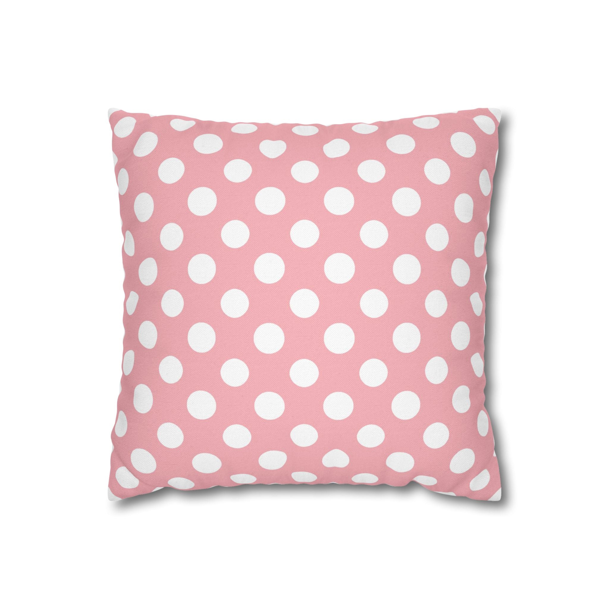 Spun Polyester Square Pillowcase