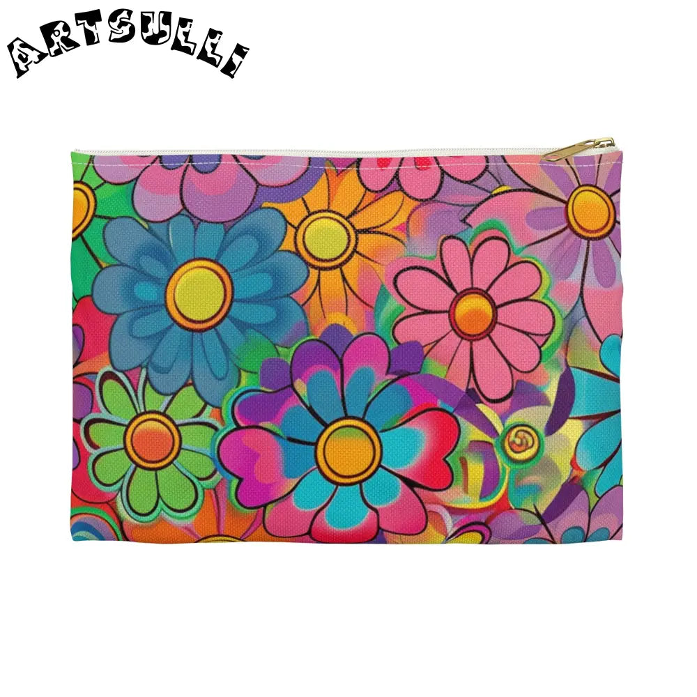 JAKKOUTTHEBXX Chromatic Daisy Dream II Accessory Pouch JAKKOUTTHEBXX