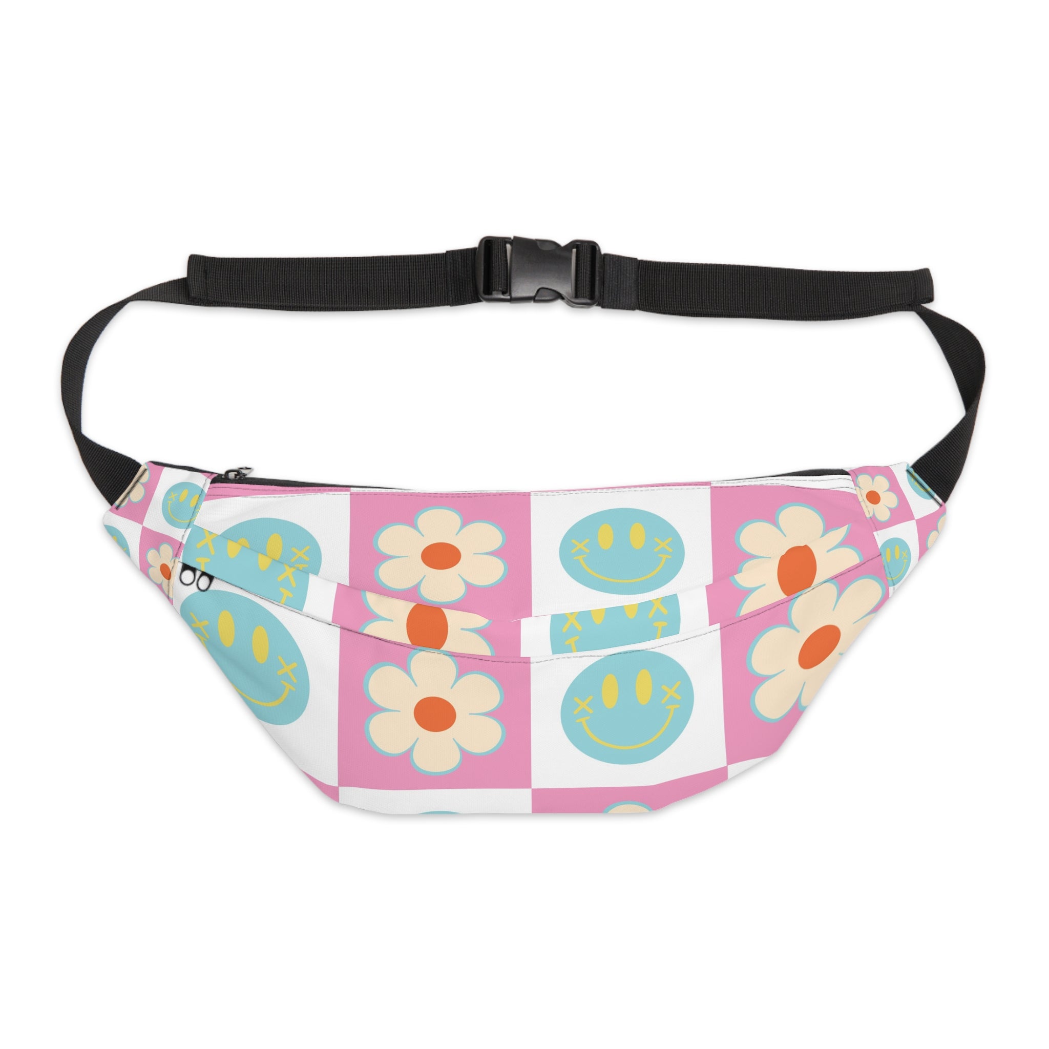 Madotsukis Grin Bloom Large Fanny Pack, Artsulli - Art is Long, Life is Short, Bags, Size, 8" × 9" × 4'', , , , , 14058117127056650598