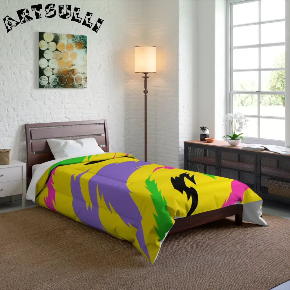 JAKKOUTTHEBXX Vibrant Jagged Warm Blanket Encourages Relaxing Sleep 2025