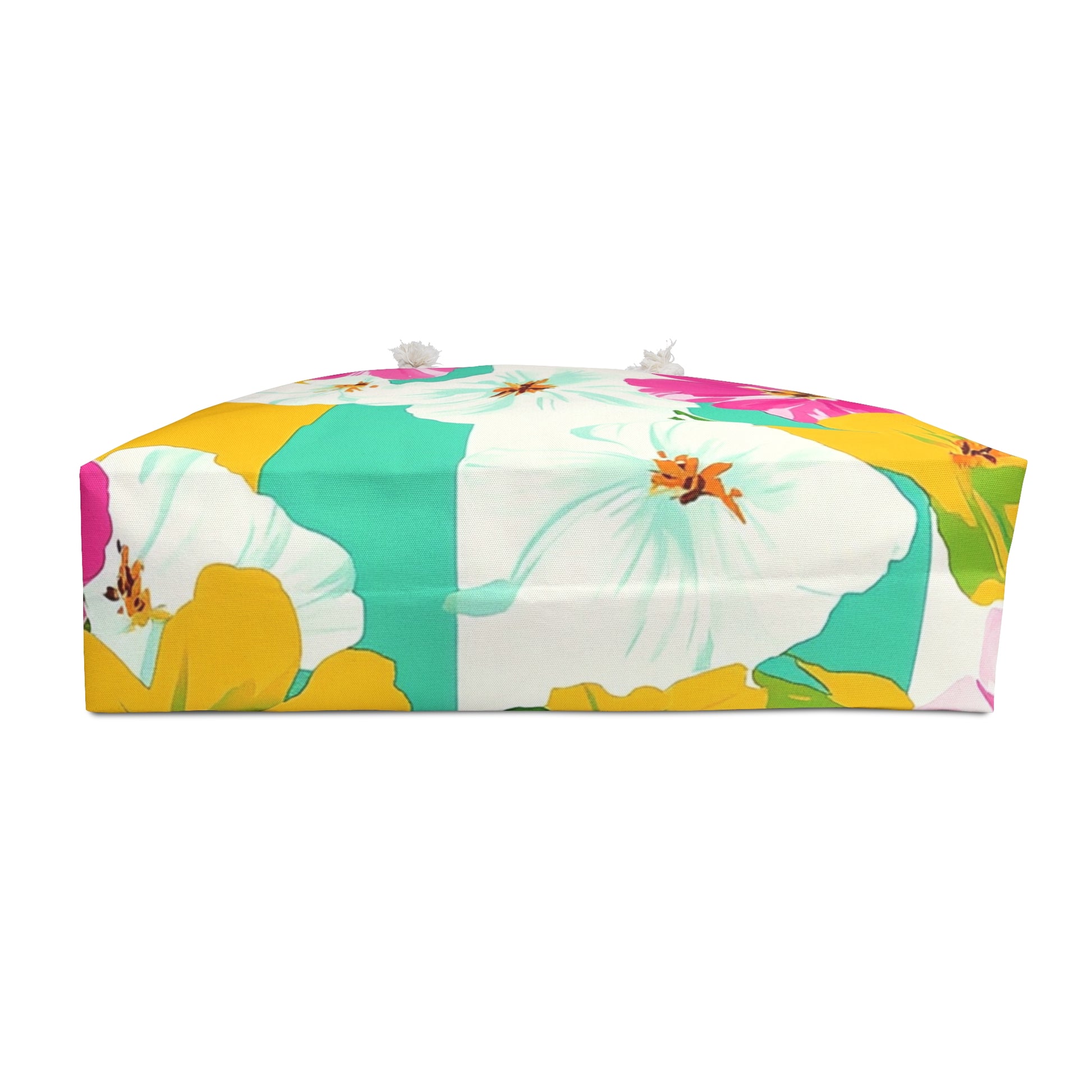 Pastel x Floral x Stripes II Multi-Color Weekender Bag, Artsulli - Art is Long, Life is Short, Bags, , , , , , , 