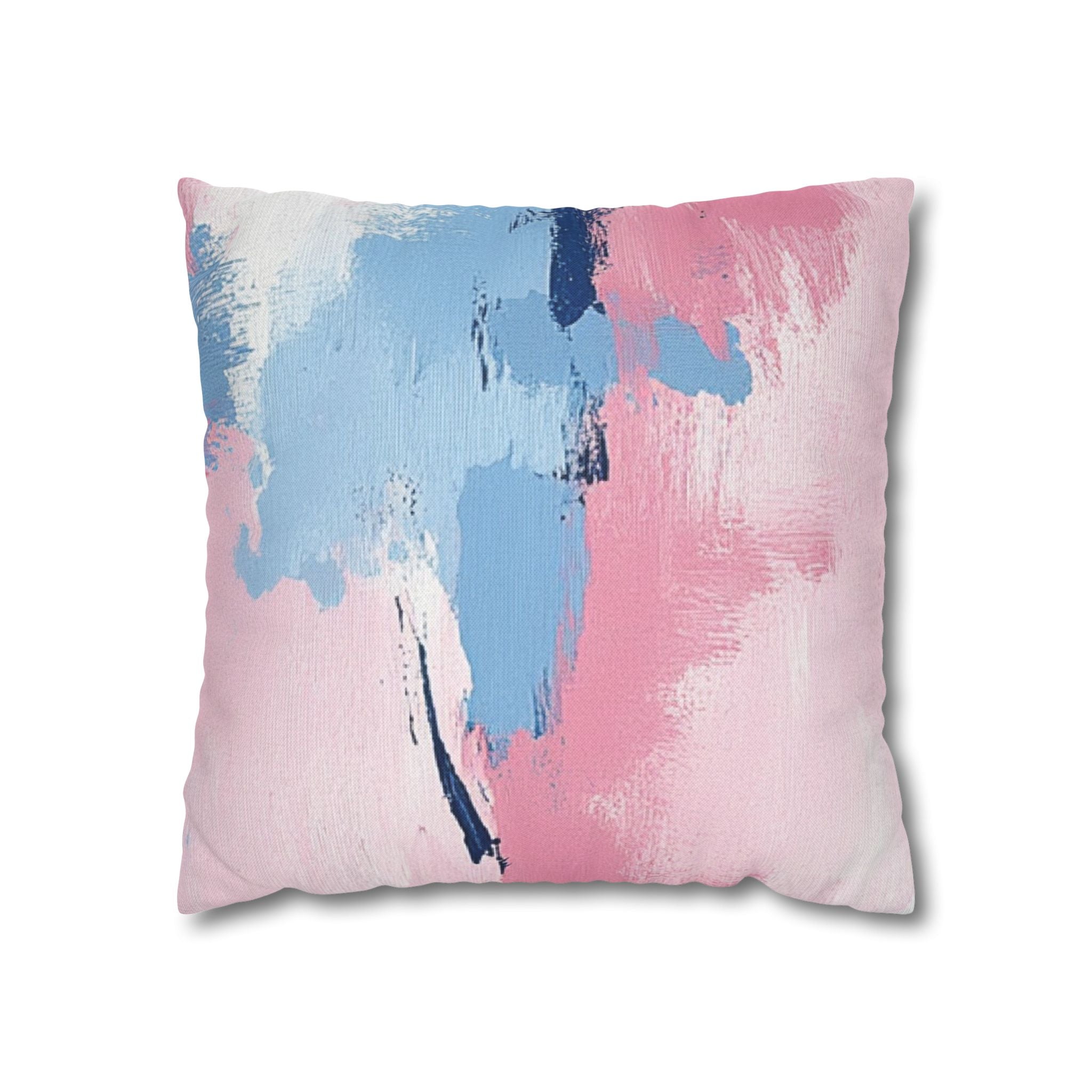 Spun Polyester Square Pillowcase, Artsulli - Art is Long, Life is Short, Home Decor, Size, 16" × 16", , , , , 67720926161084572985