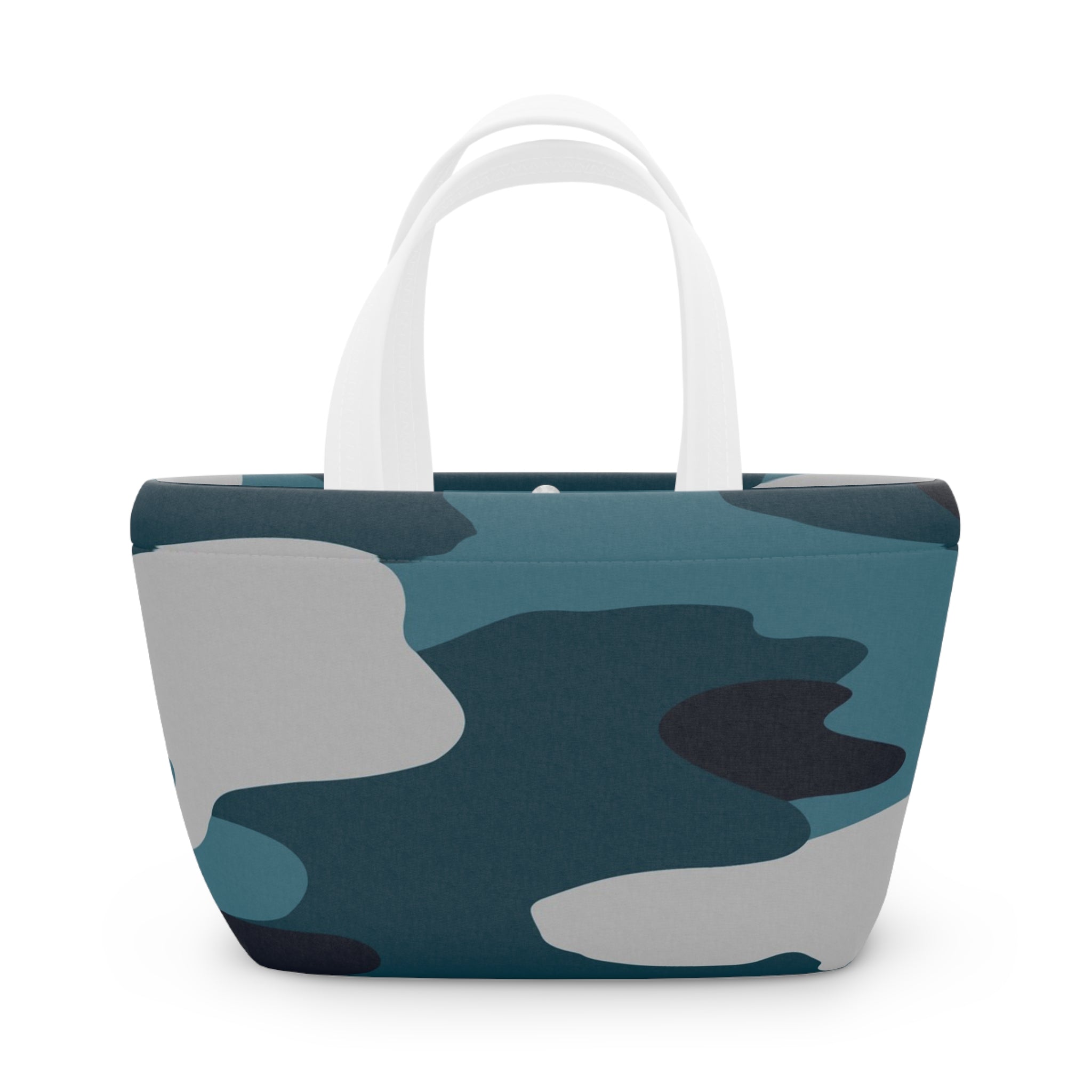 Blue Camouflage Lunch Bag, Artsulli - Art is Long, Life is Short, Bags, , , , , , , 
