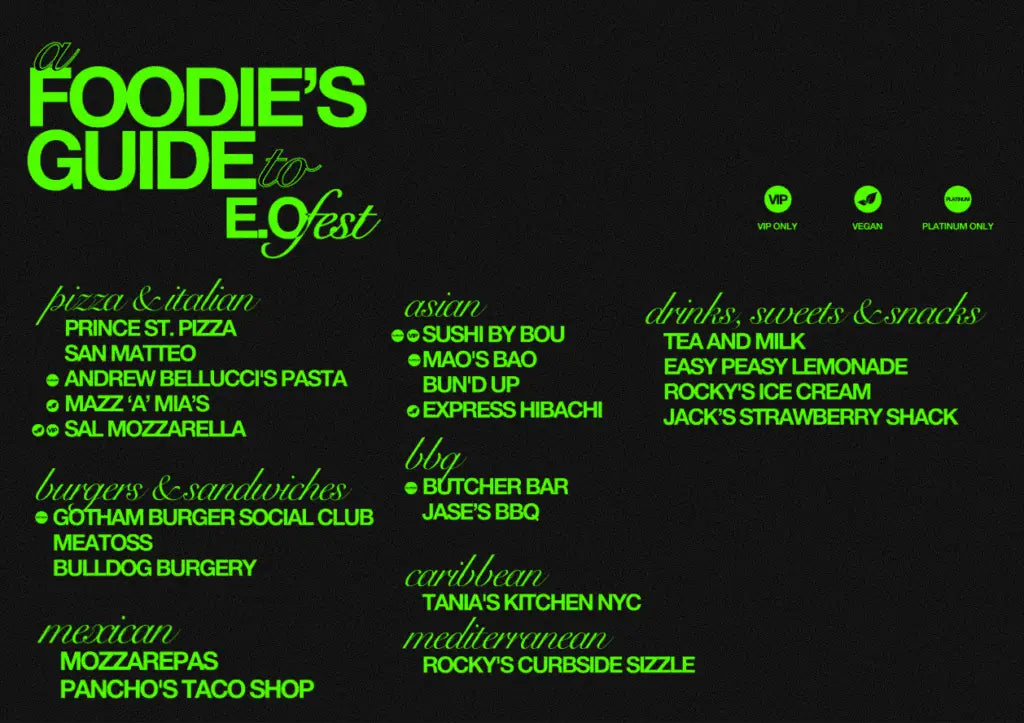 Experts Only Festival NYC 2025 Set Times and Essential Info