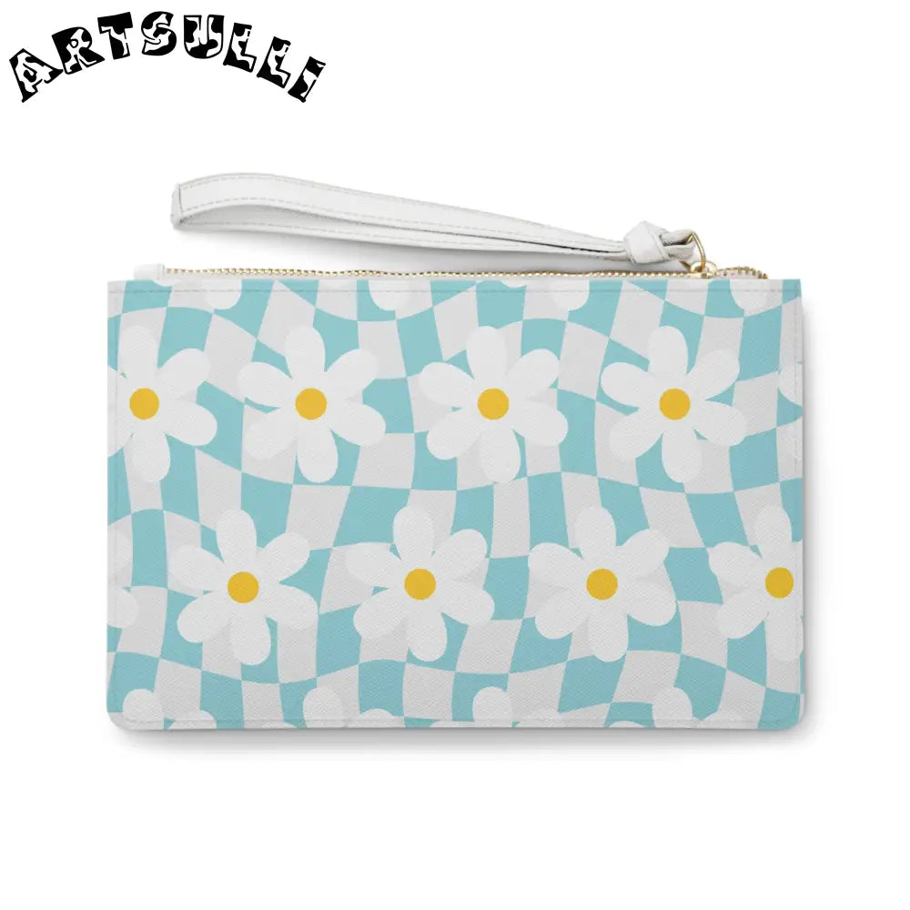 JAKKOUTTHEBXX Trippy Check Garden Clutch Bag JAKKOUTTHEBXX Artsulli