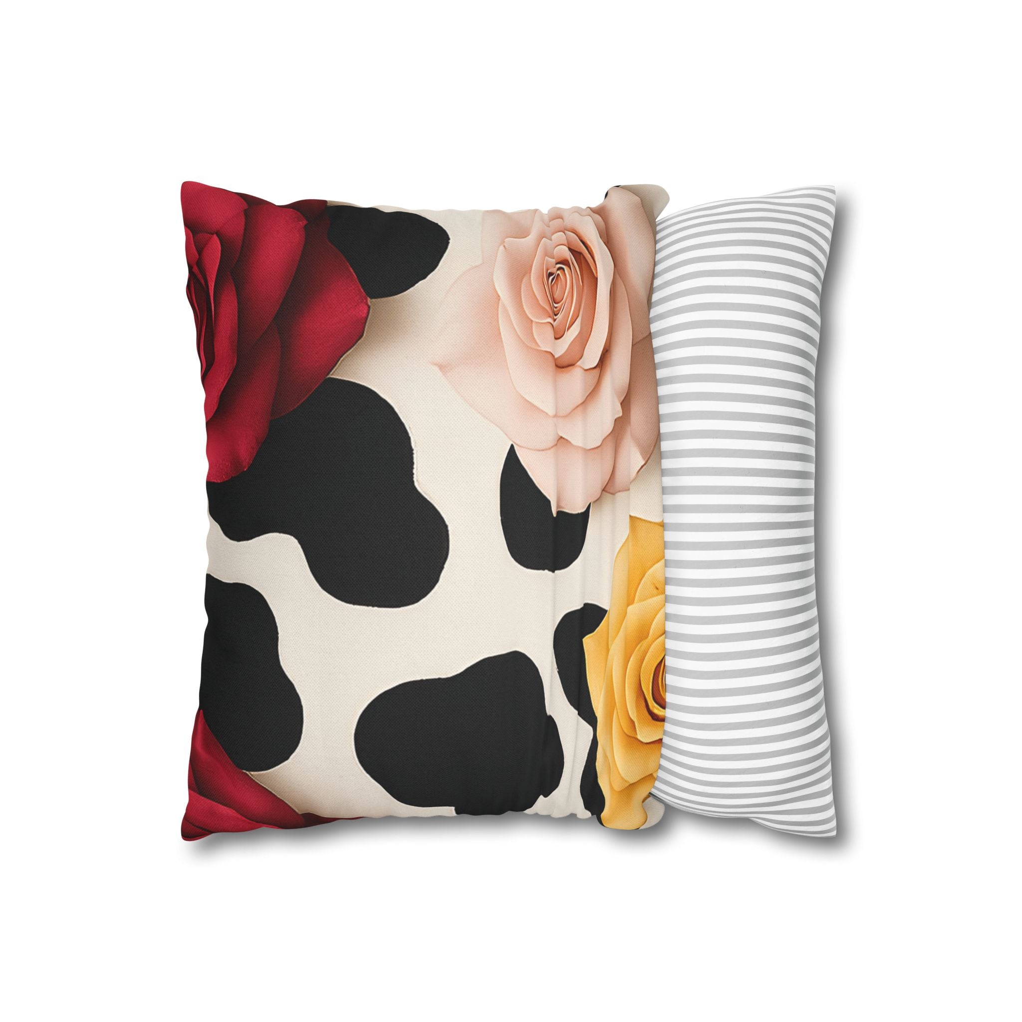Spun Polyester Square Pillowcase, Artsulli - Art is Long, Life is Short, Home Decor, , , , , , , 