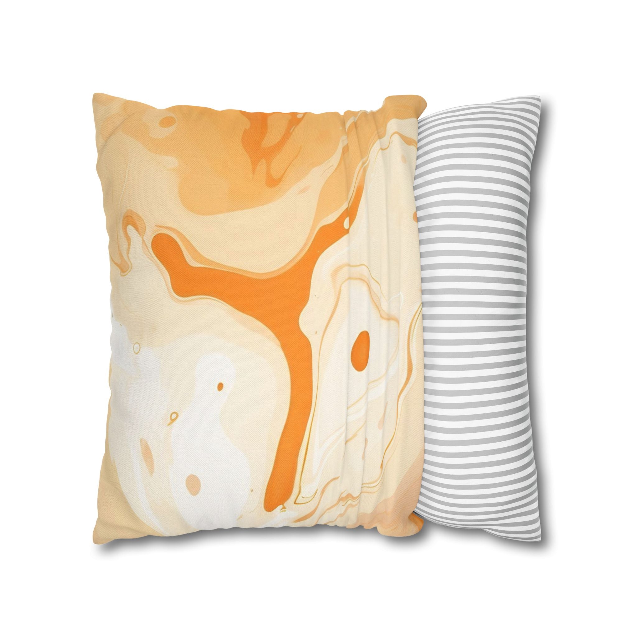 Spun Polyester Square Pillowcase