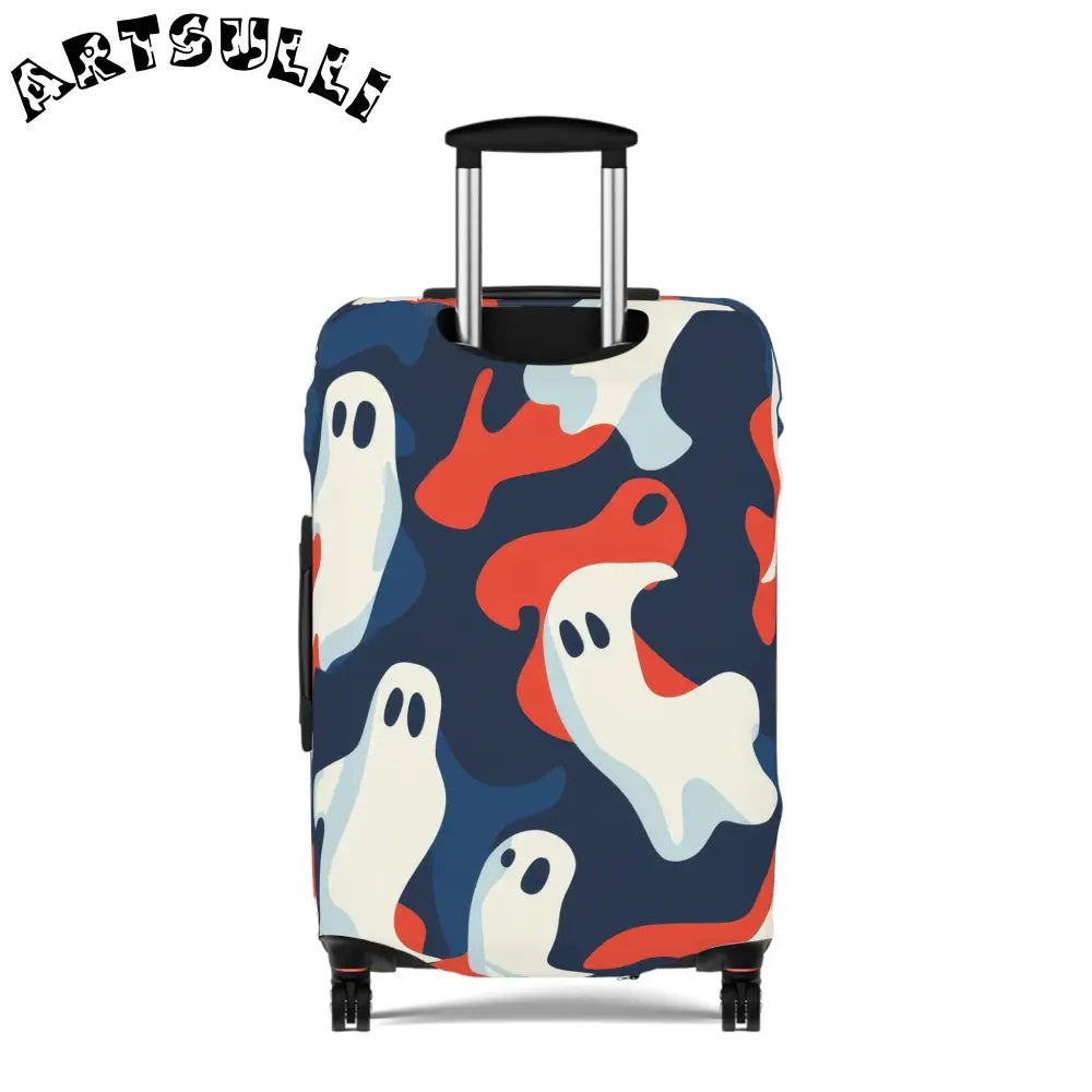 JAKKOUTTHEBXX Camo Ghosts Luggage Cover JAKKOUTTHEBXX Artsulli - Art