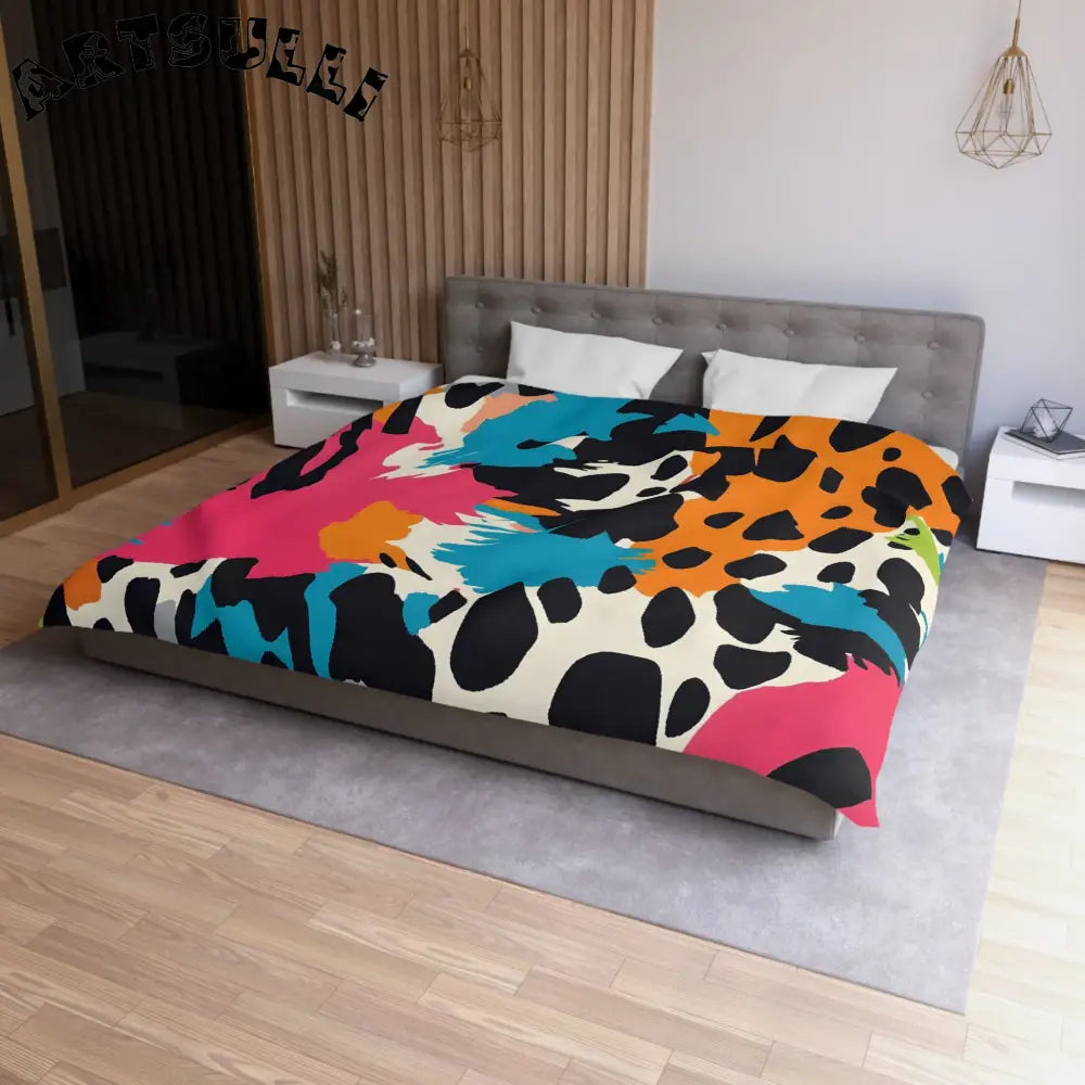 JAKKOUTTHEBXX Wild Brush Strokes x Animal Print Multi-Color