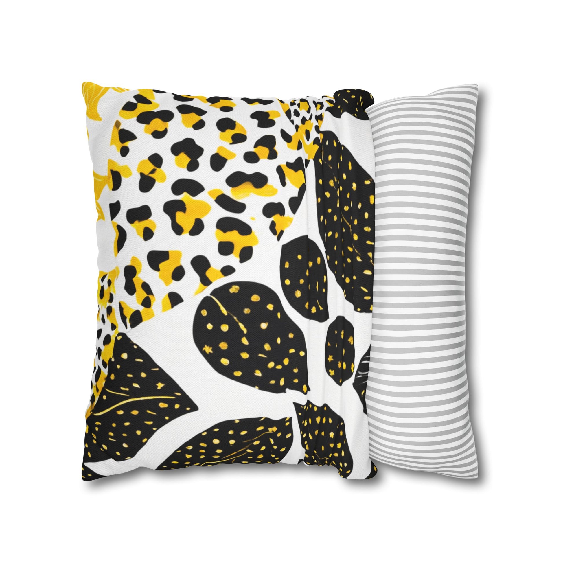 Spun Polyester Square Pillowcase, Artsulli - Art is Long, Life is Short, Home Decor, , , , , , , 