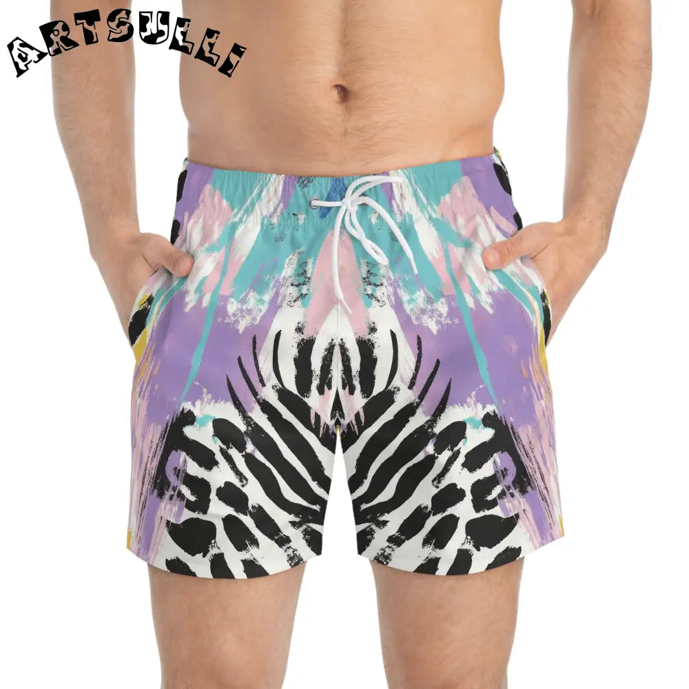 JAKKOUTTHEBXX Wild Zebra Stripes x Paint Brush Strokes Multi-Color
