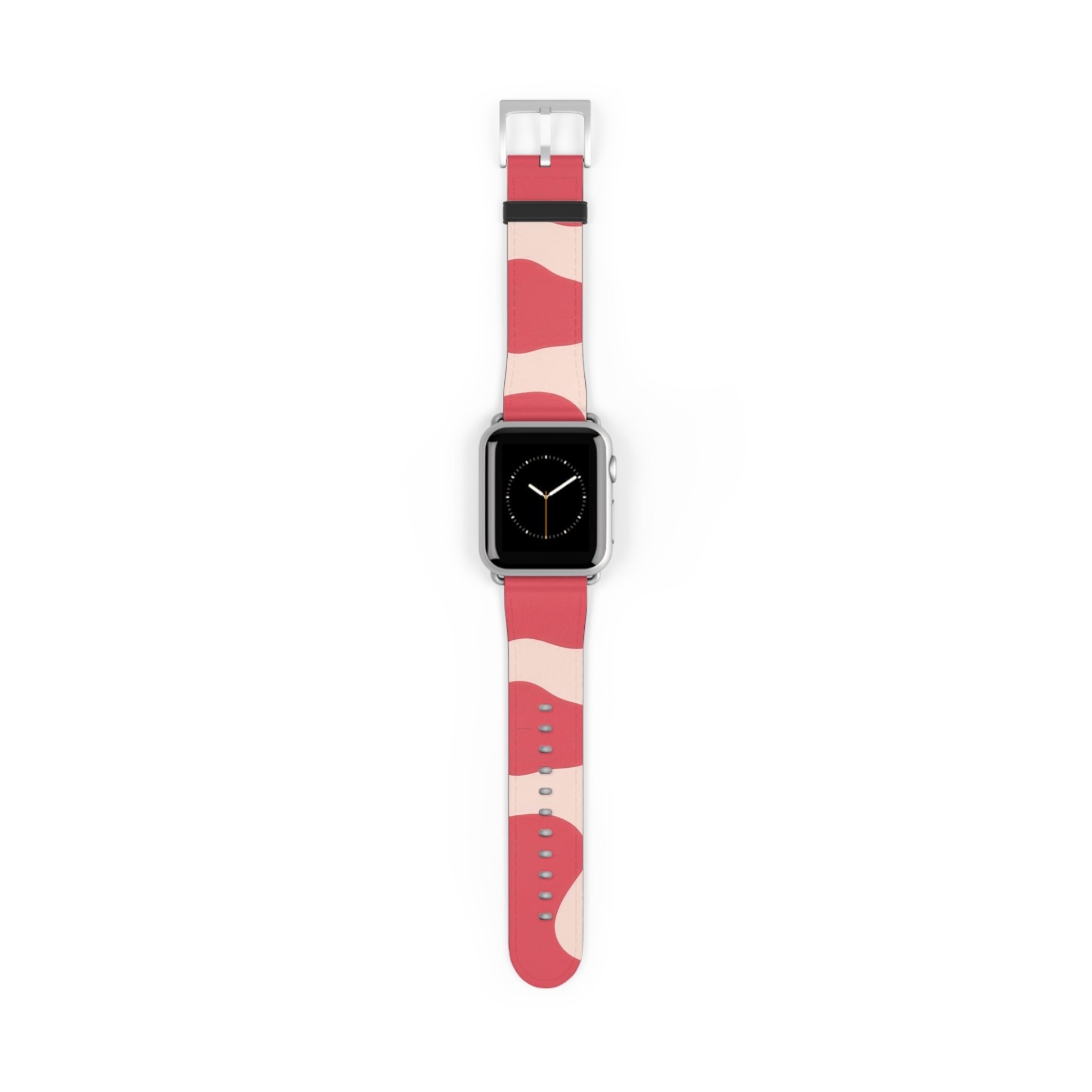 Red Jungle Cow Watch Band, Artsulli - Art is Long, Life is Short, Accessories, Size, 38 - 41 mm, Color, Silver Matte, , , 28530397710109684455