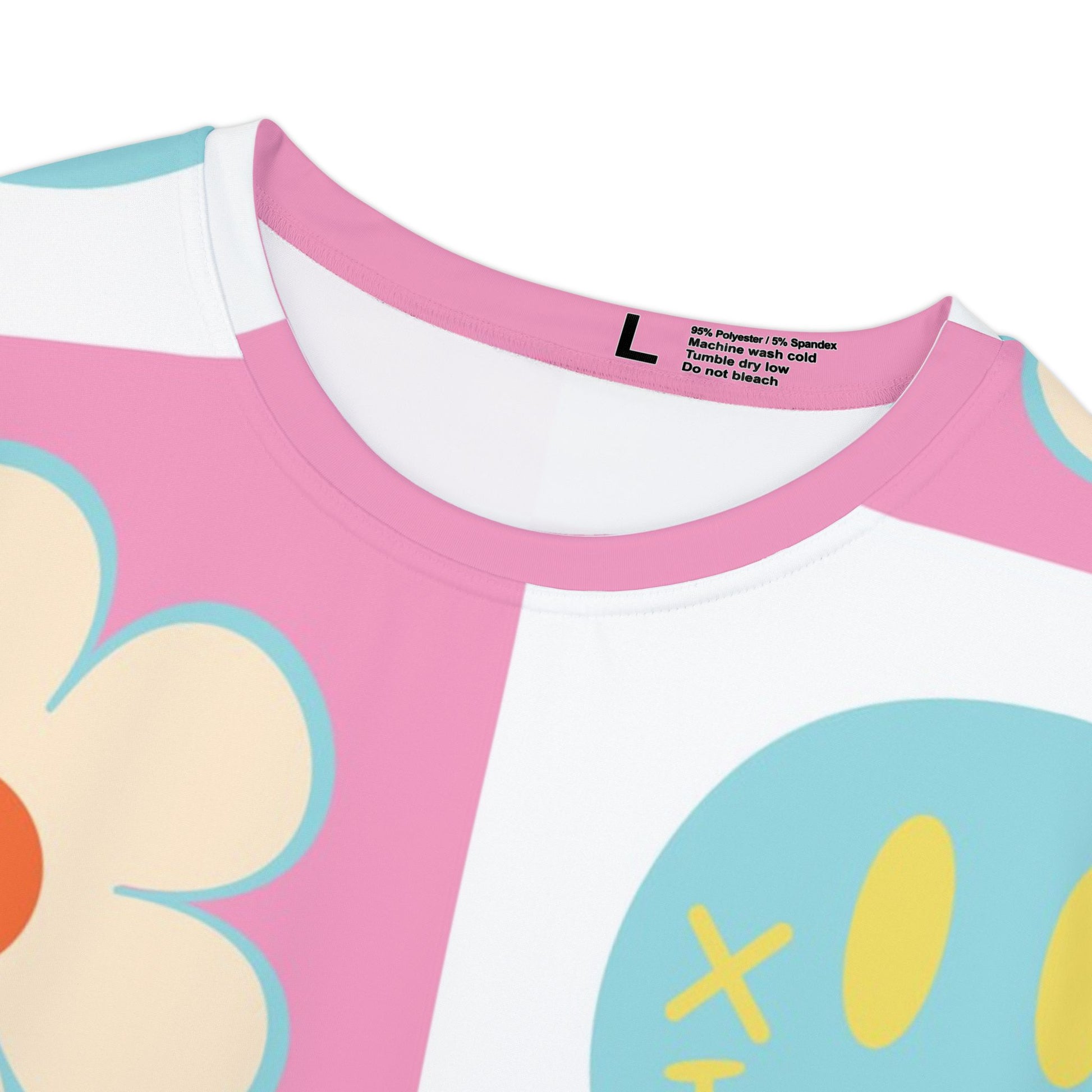 Madotsukis Grin Bloom Women's Short Sleeve Shirt (AOP), Artsulli - Art is Long, Life is Short, All Over Prints, , , , , , , 