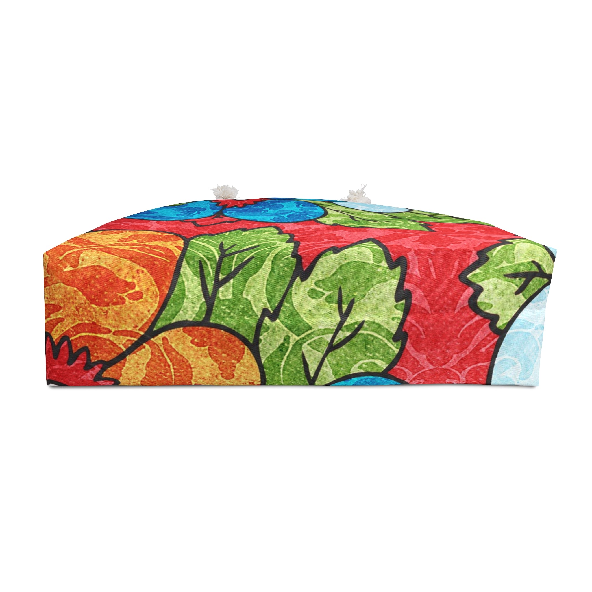Groovy Red Floral Kl Weekender Bag, Artsulli - Art is Long, Life is Short, Bags, , , , , , , 
