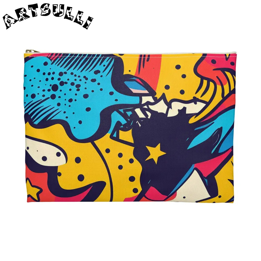 JAKKOUTTHEBXX Comic x Pop Art Accessory Pouch JAKKOUTTHEBXX Artsulli
