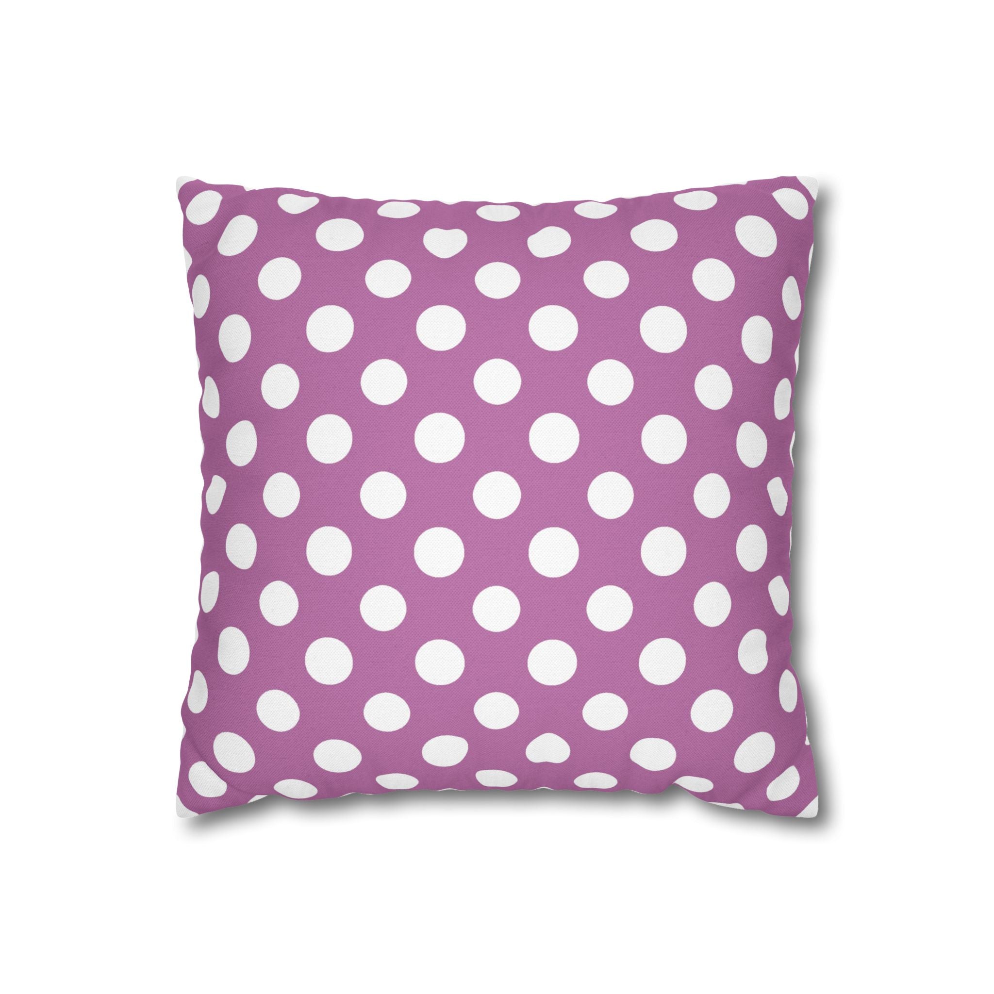 Spun Polyester Square Pillowcase