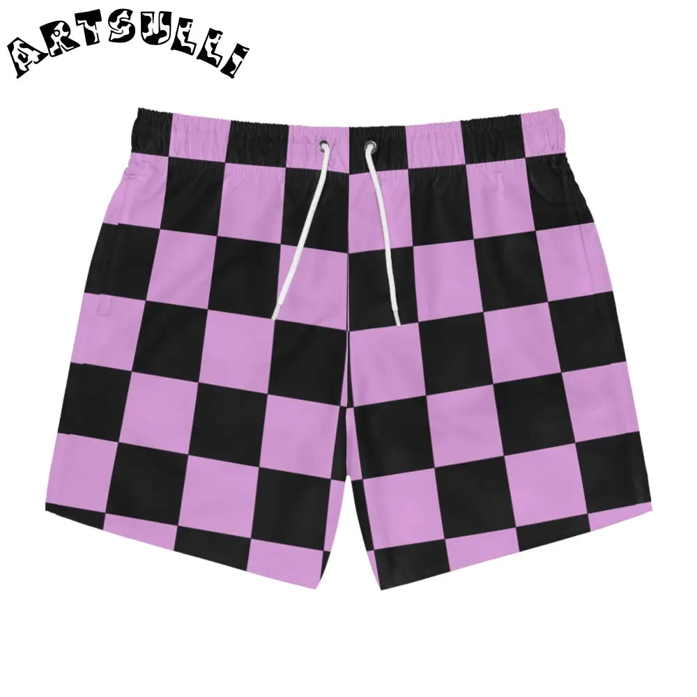 JAKKOUTTHEBXX Pixel Punk Vision Swim Trunks (AOP) JAKKOUTTHEBXX