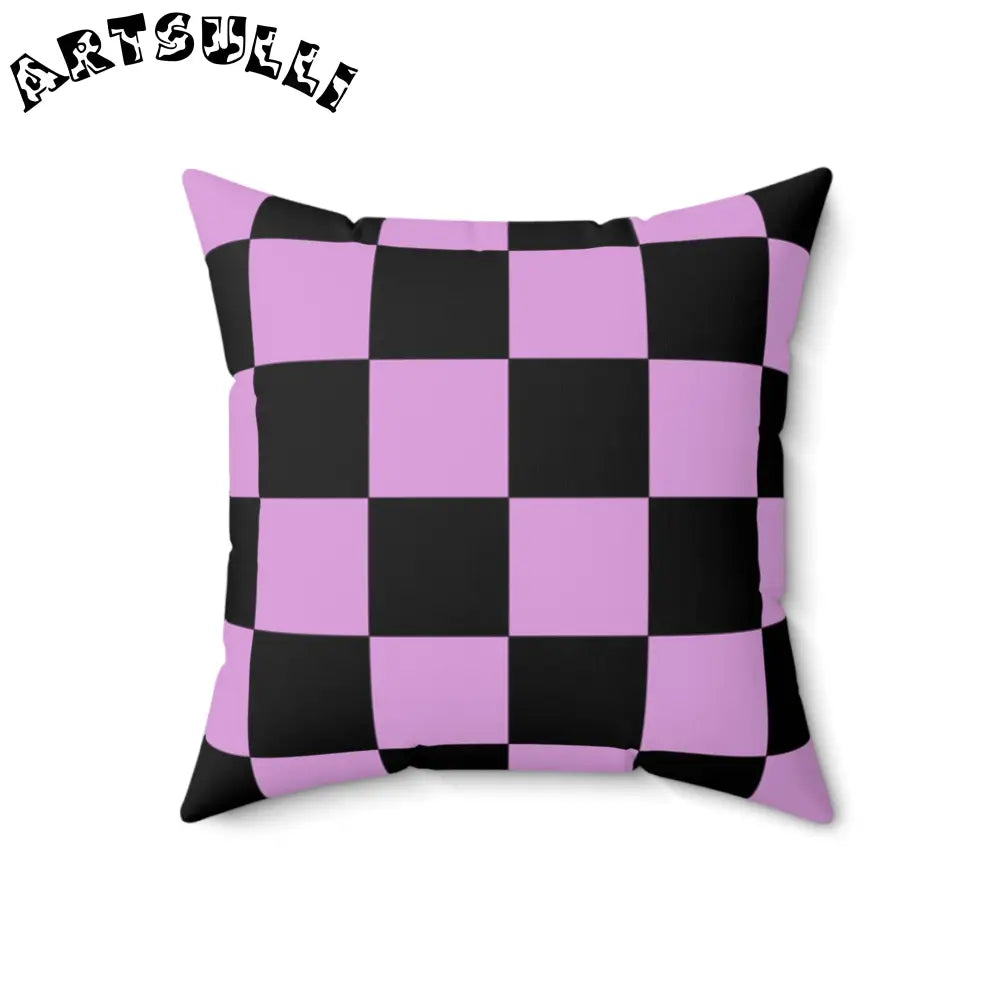 JAKKOUTTHEBXX Pixel Punk Vision Spun Polyester Square Pillow