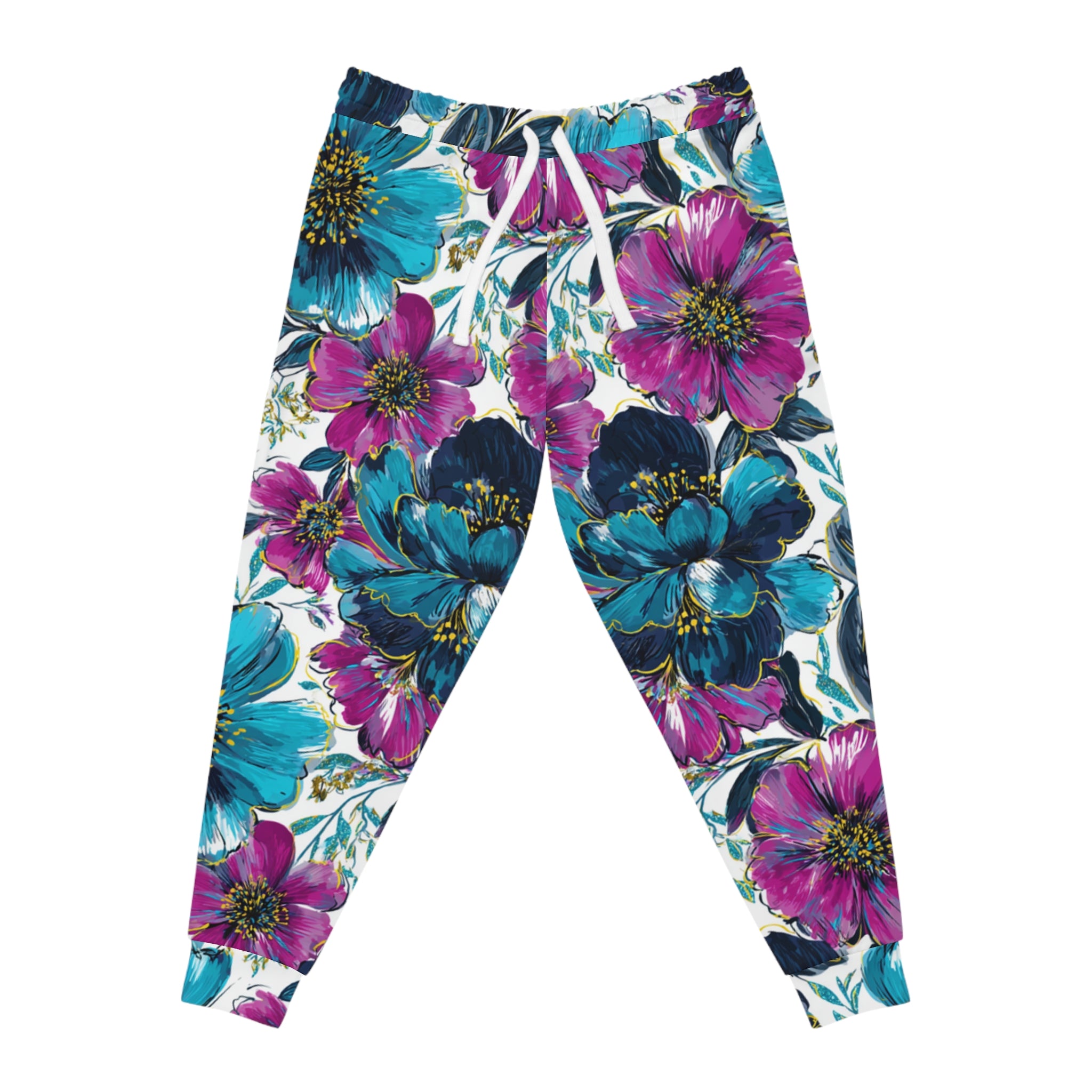 Athletic Joggers (AOP), Artsulli - Art is Long, Life is Short, All Over Prints, Size, S, Color, Seam thread color automatically matched to design, , , 23063121751421298190