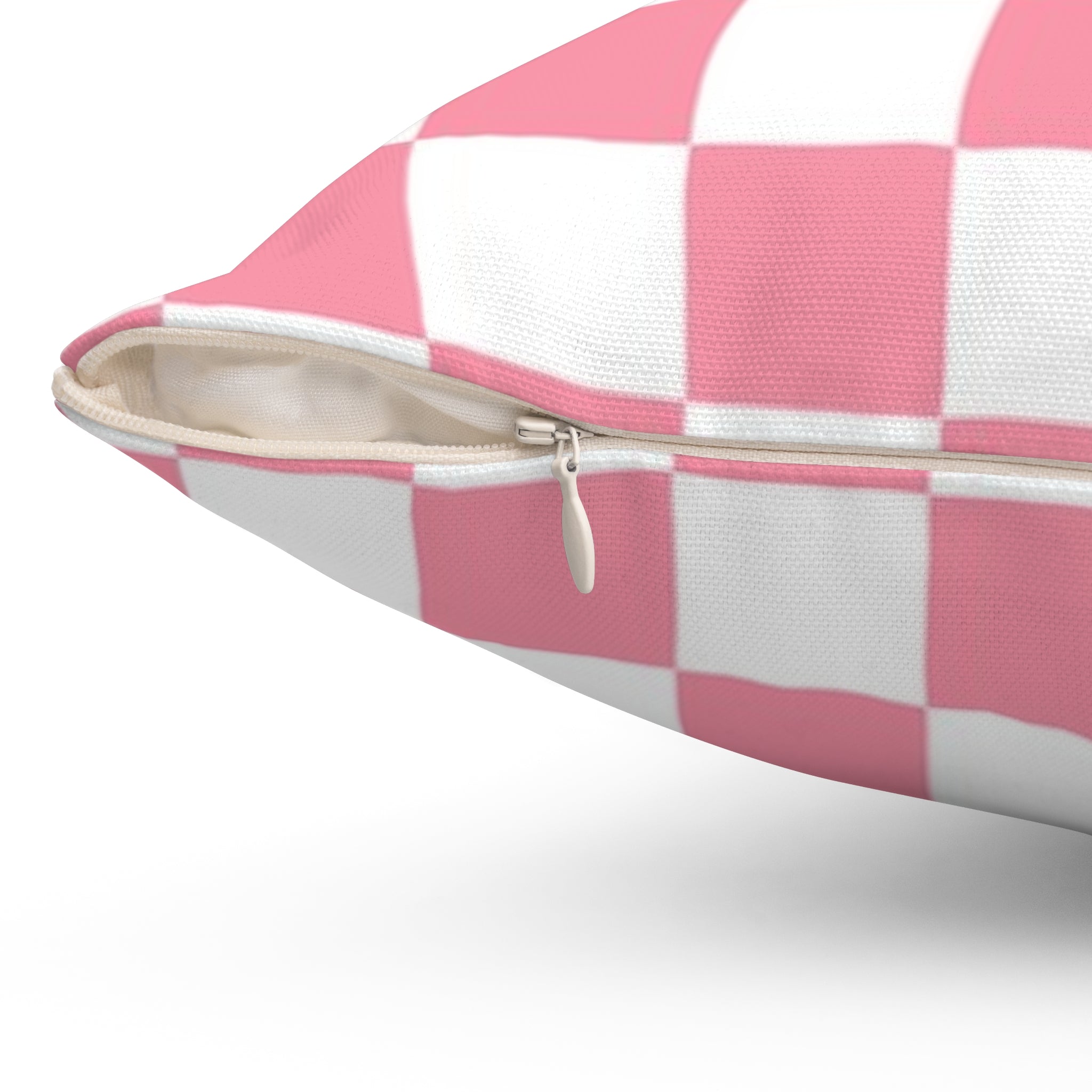 Brigandine Checkered Scene Spun Polyester Square Pillow, Artsulli - Art is Long, Life is Short, Home Decor, , , , , , , 