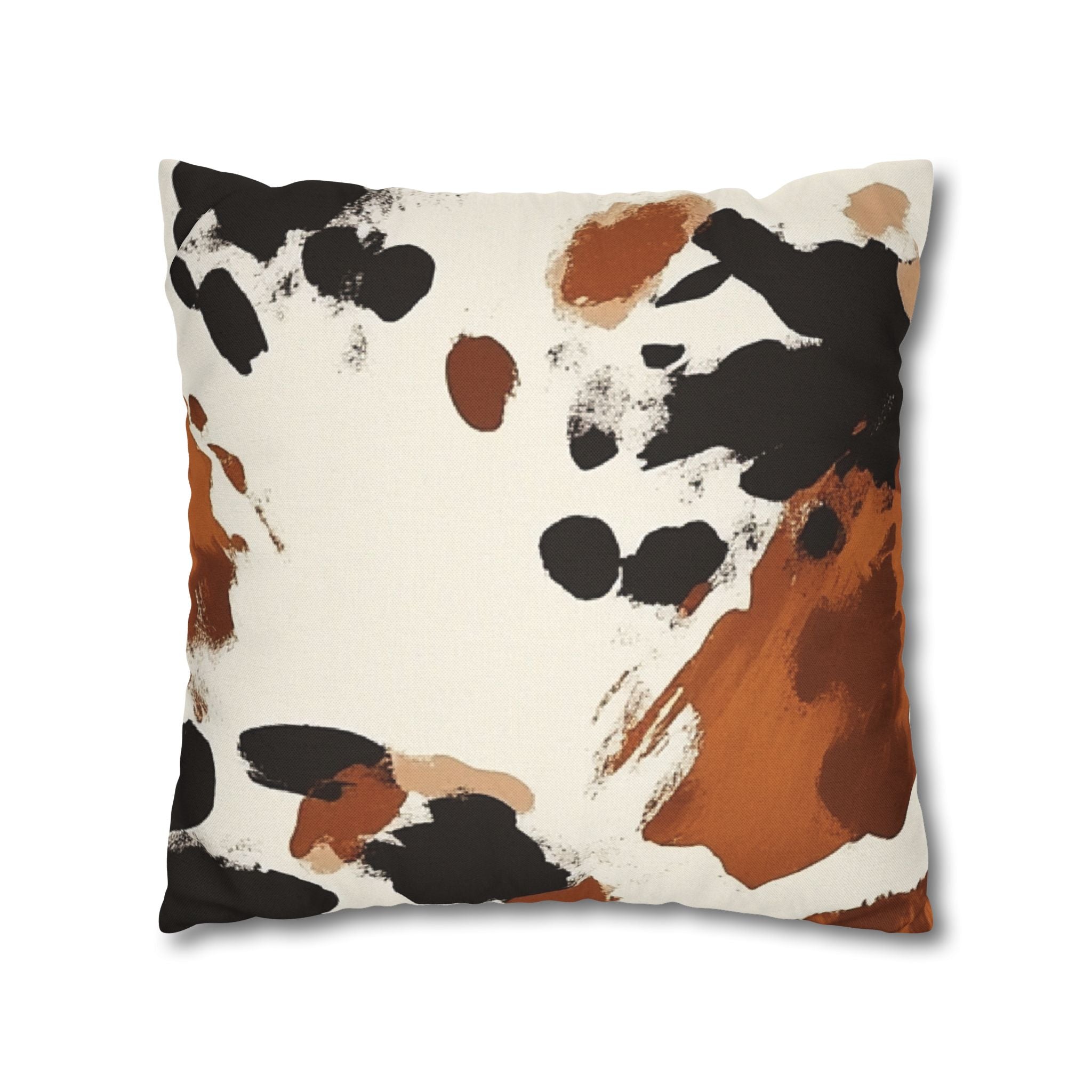 Spun Polyester Square Pillowcase