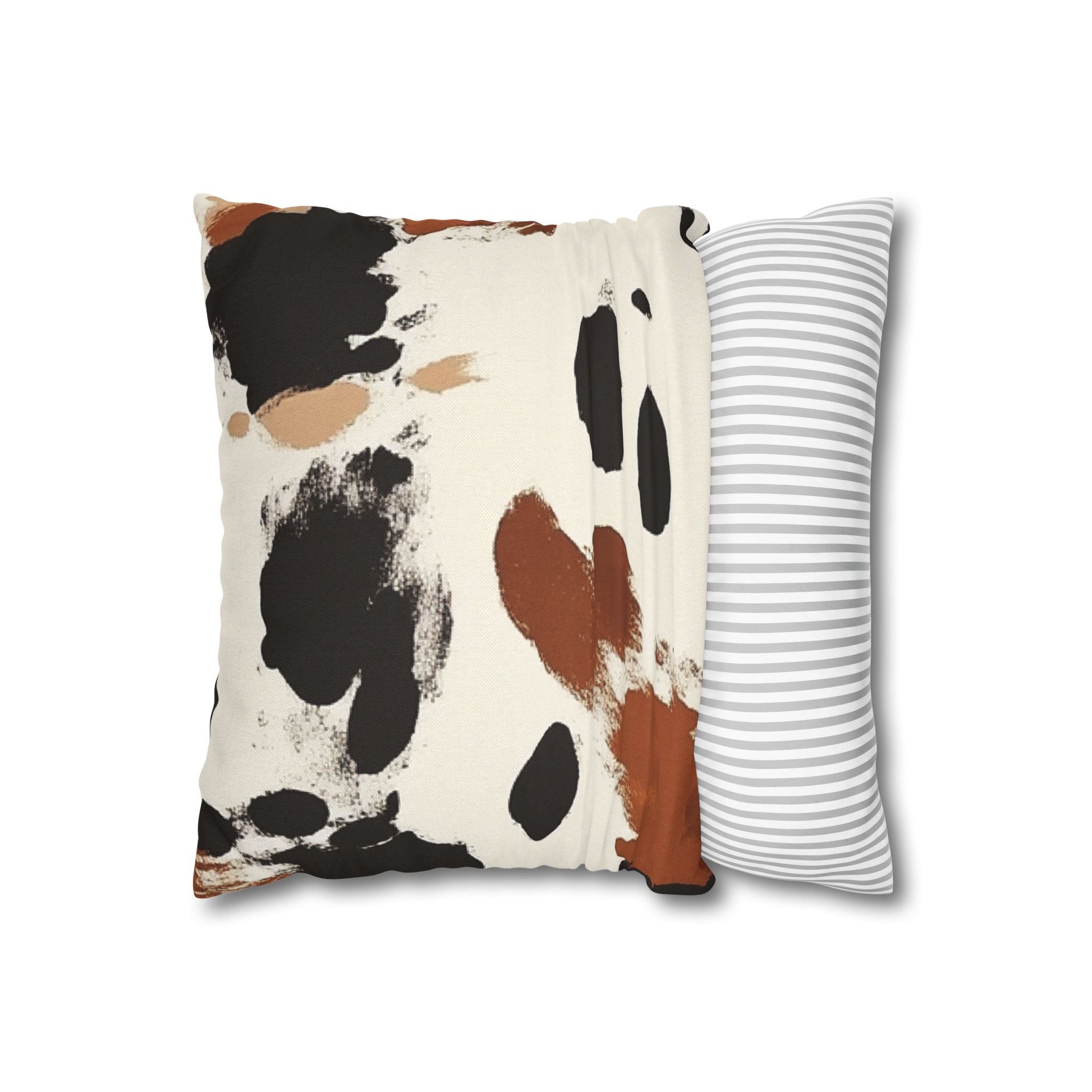 Spun Polyester Square Pillowcase