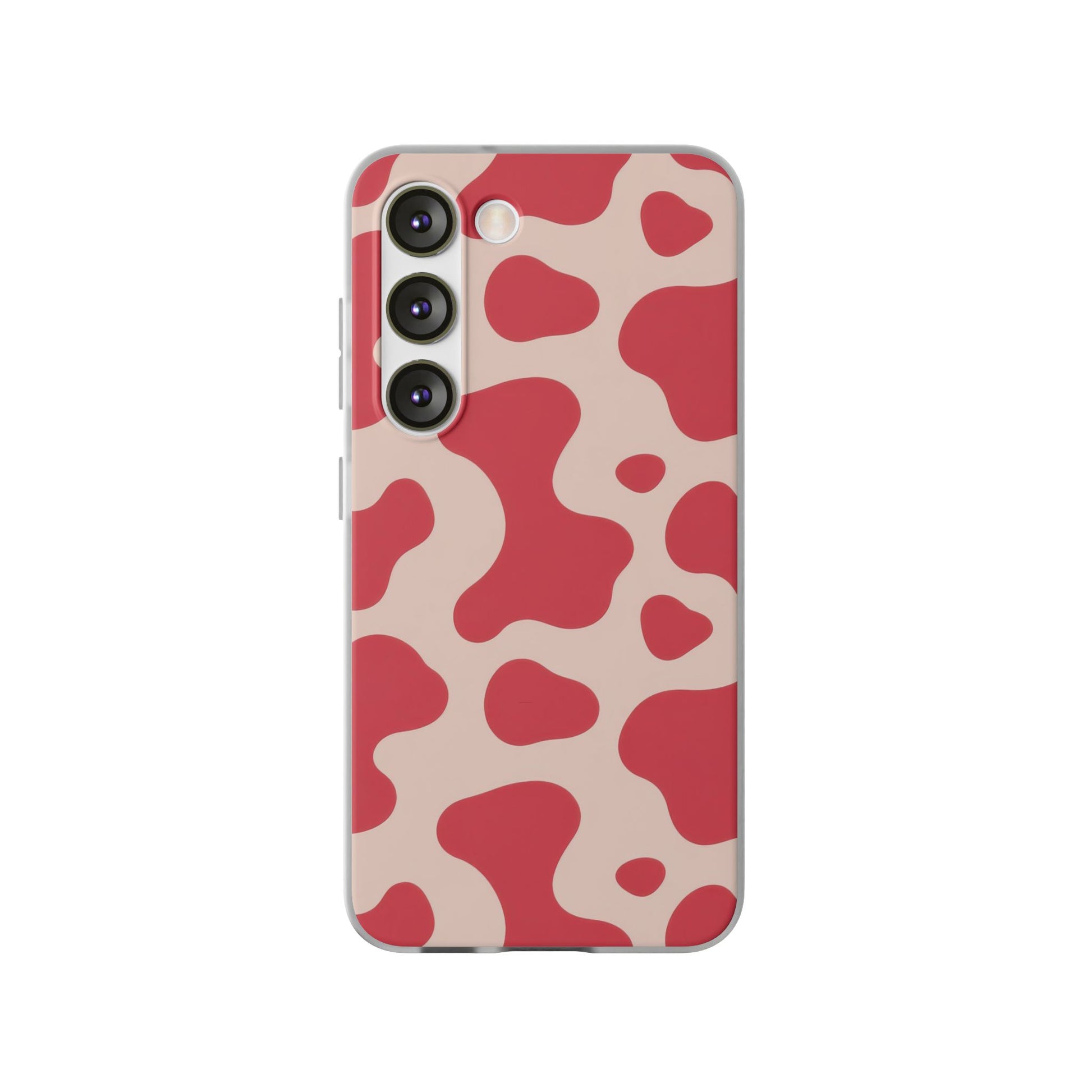 Red Jungle Cow Flexi Cases, Artsulli - Art is Long, Life is Short, Phone Case, Size, Samsung Galaxy S23, , , , , 19778181076783322686