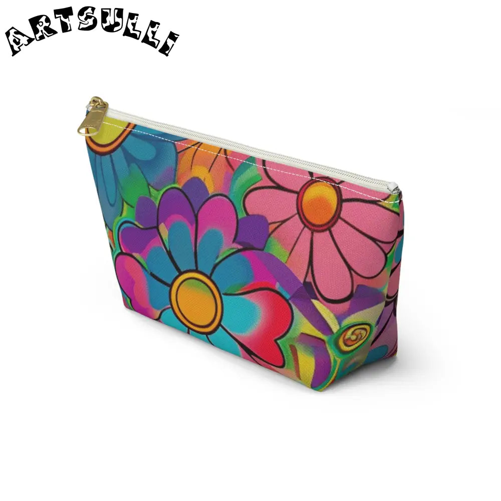 JAKKOUTTHEBXX Chromatic Daisy Dream Accessory Pouch w T-bottom