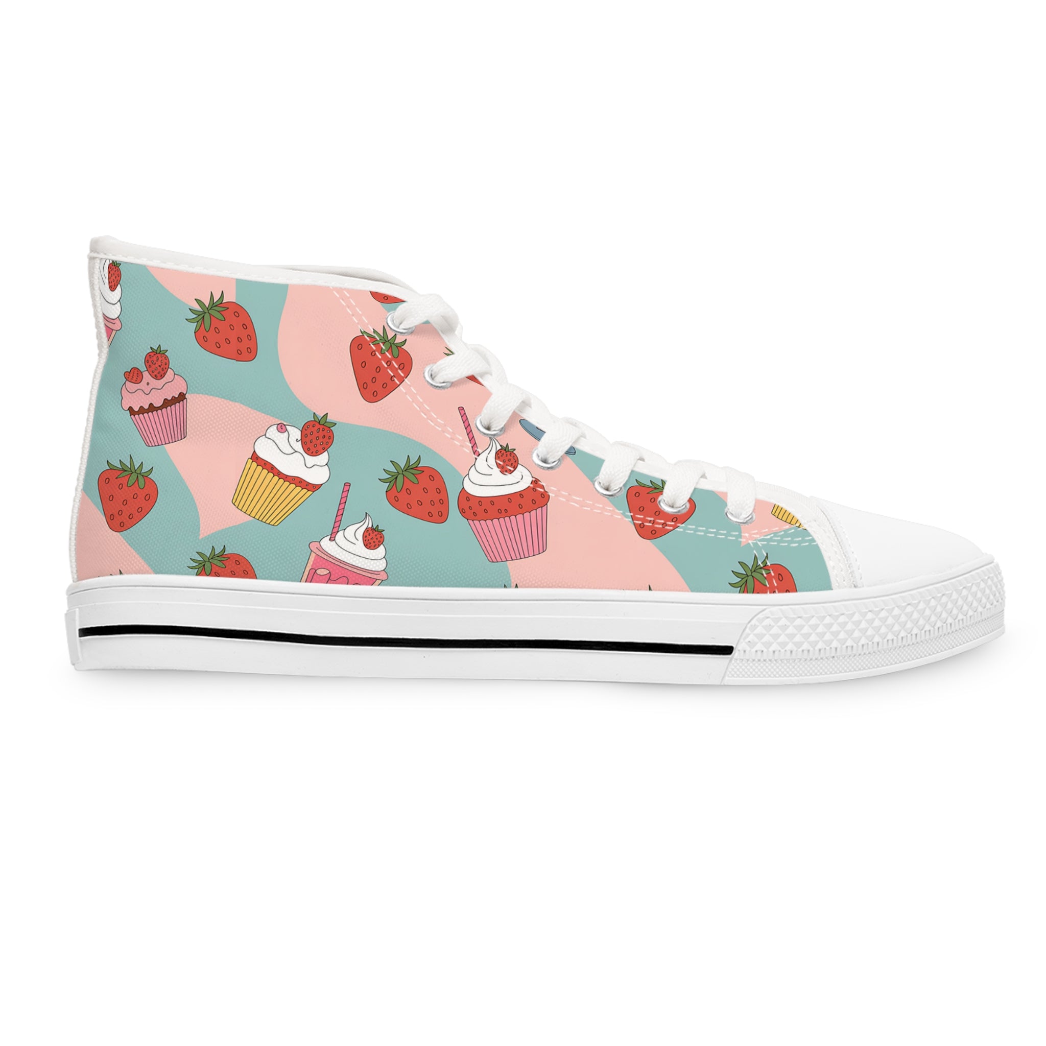 Women's High Top Sneakers, Artsulli - Art is Long, Life is Short, Shoes, , , , , , , 