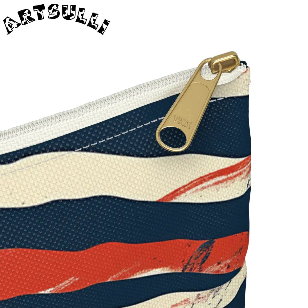 JAKKOUTTHEBXX Capricious Tiger Wave Accessory Pouch JAKKOUTTHEBXX