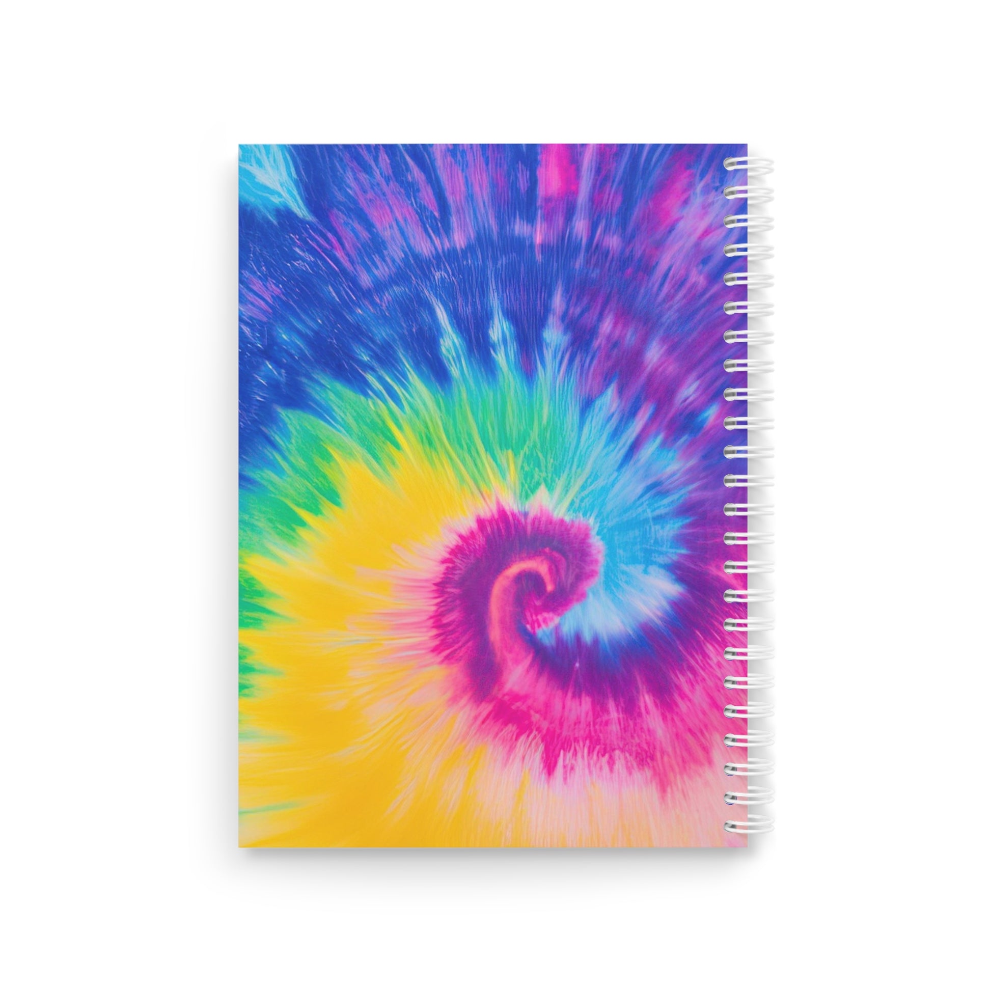 Psychedelic Tie Dye Spiral Notebook, Artsulli - Art is Long, Life is Short, Paper products, , , , , , , 